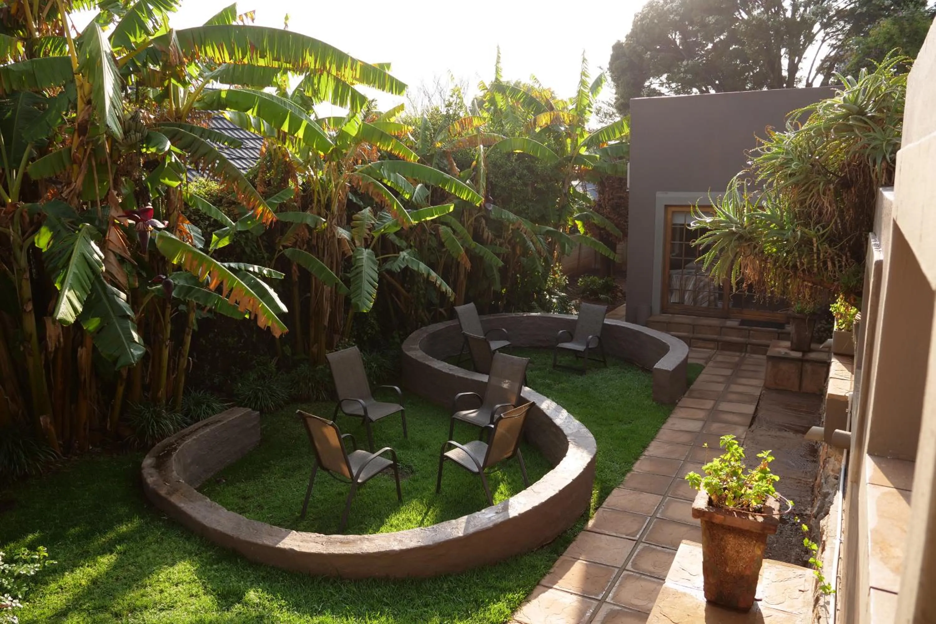 Patio in 7th Street Guesthouse