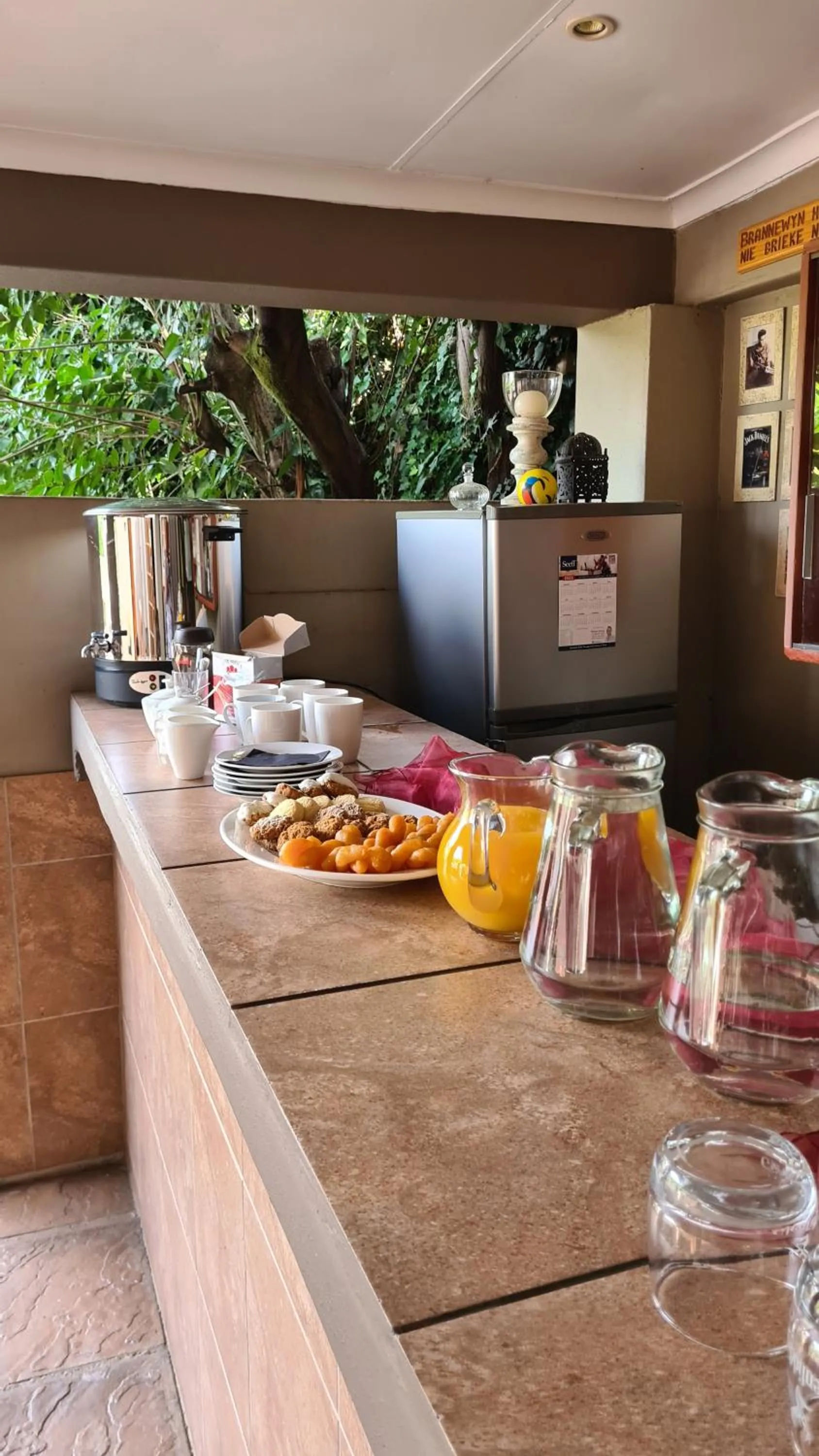 Patio in 7th Street Guesthouse