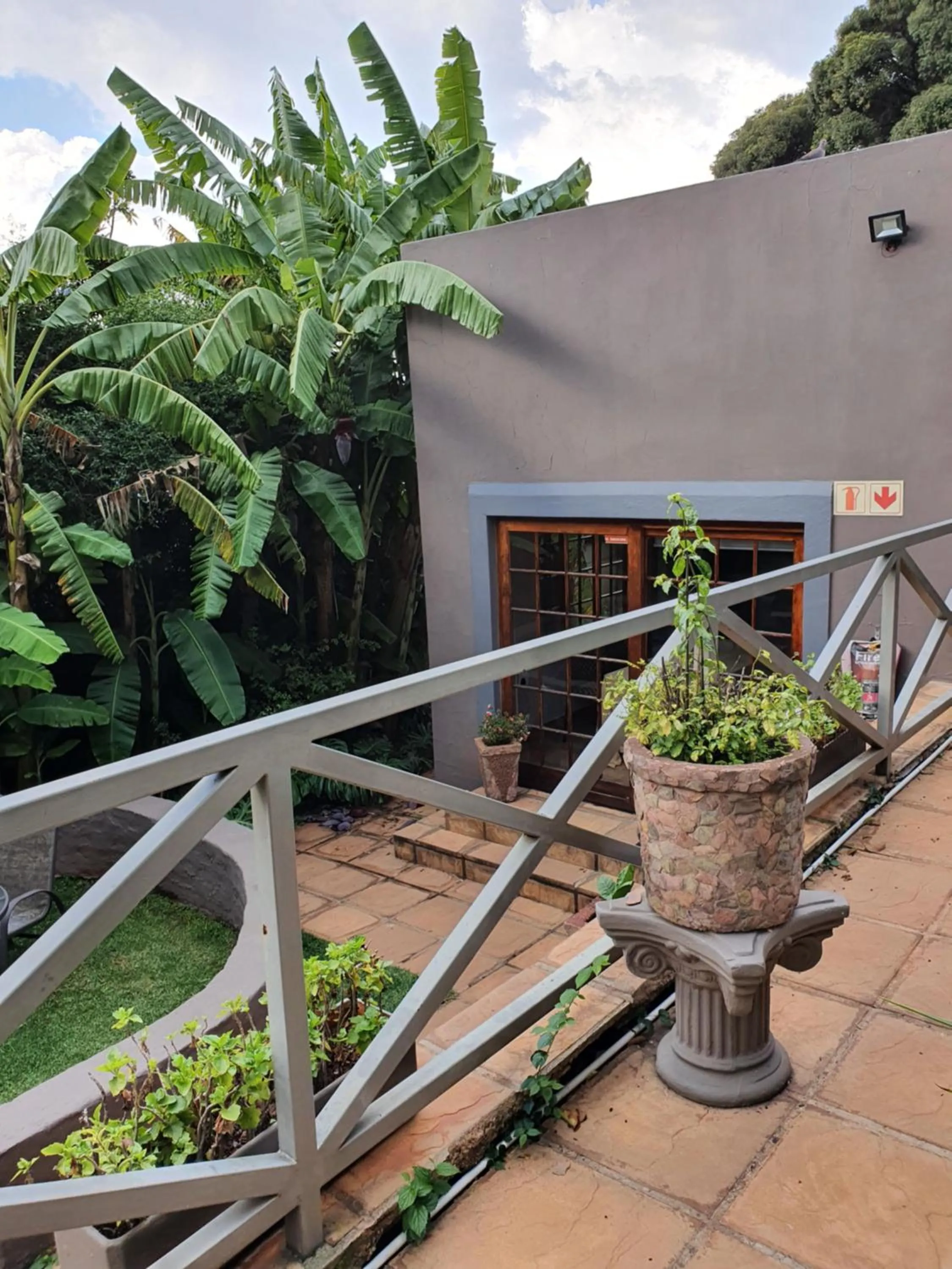 Patio in 7th Street Guesthouse