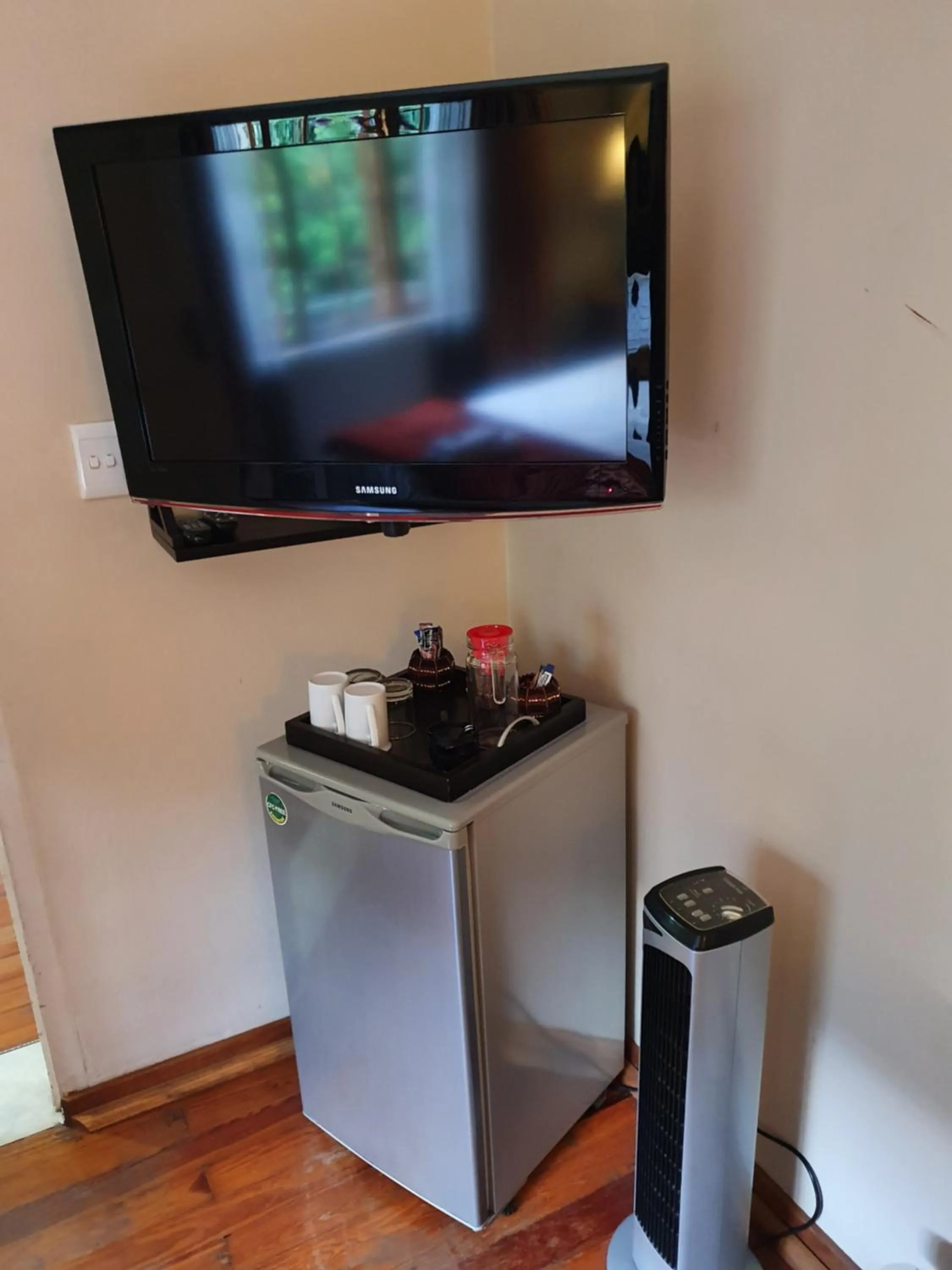 TV and multimedia in 7th Street Guesthouse