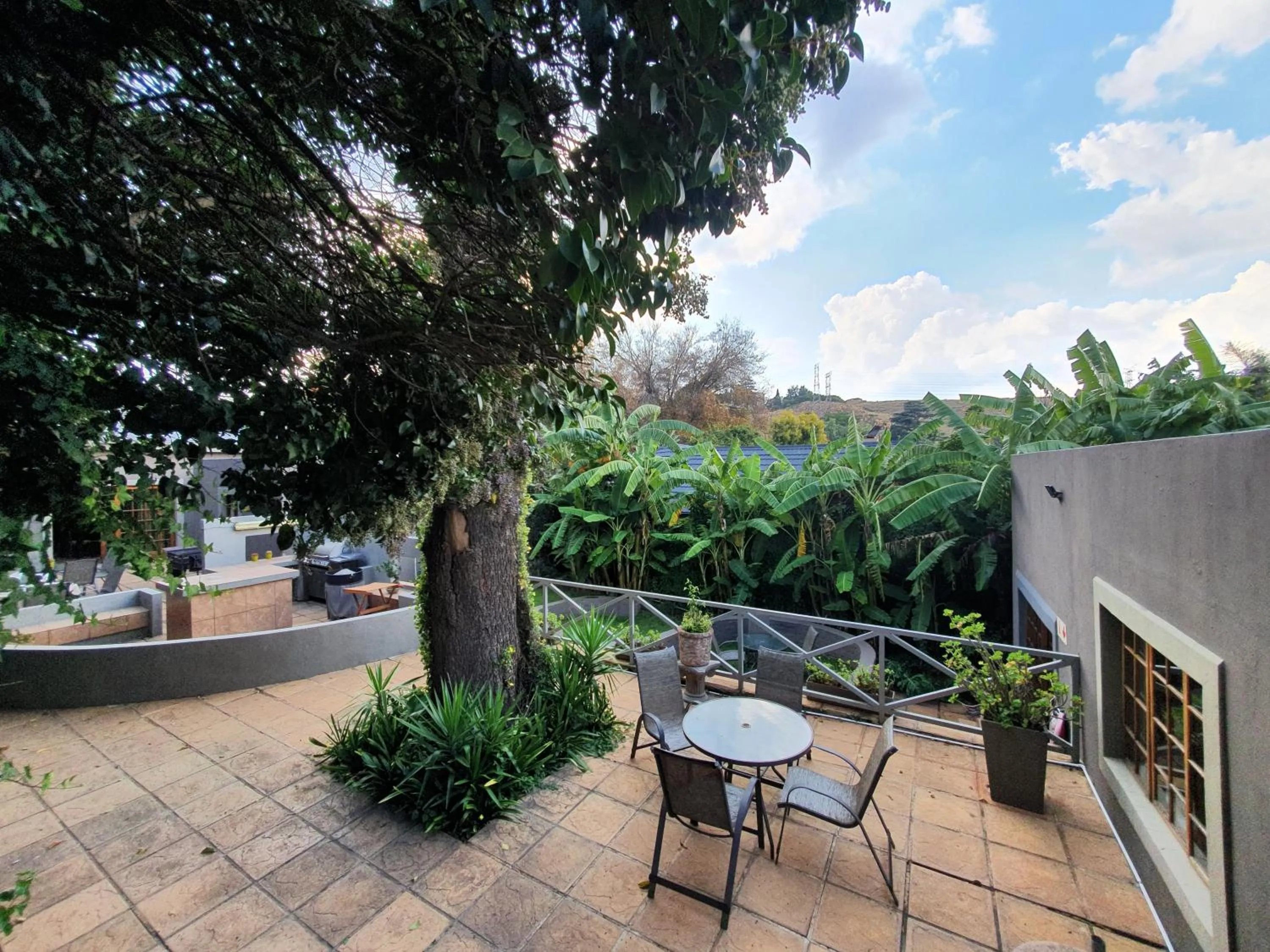 Patio in 7th Street Guesthouse