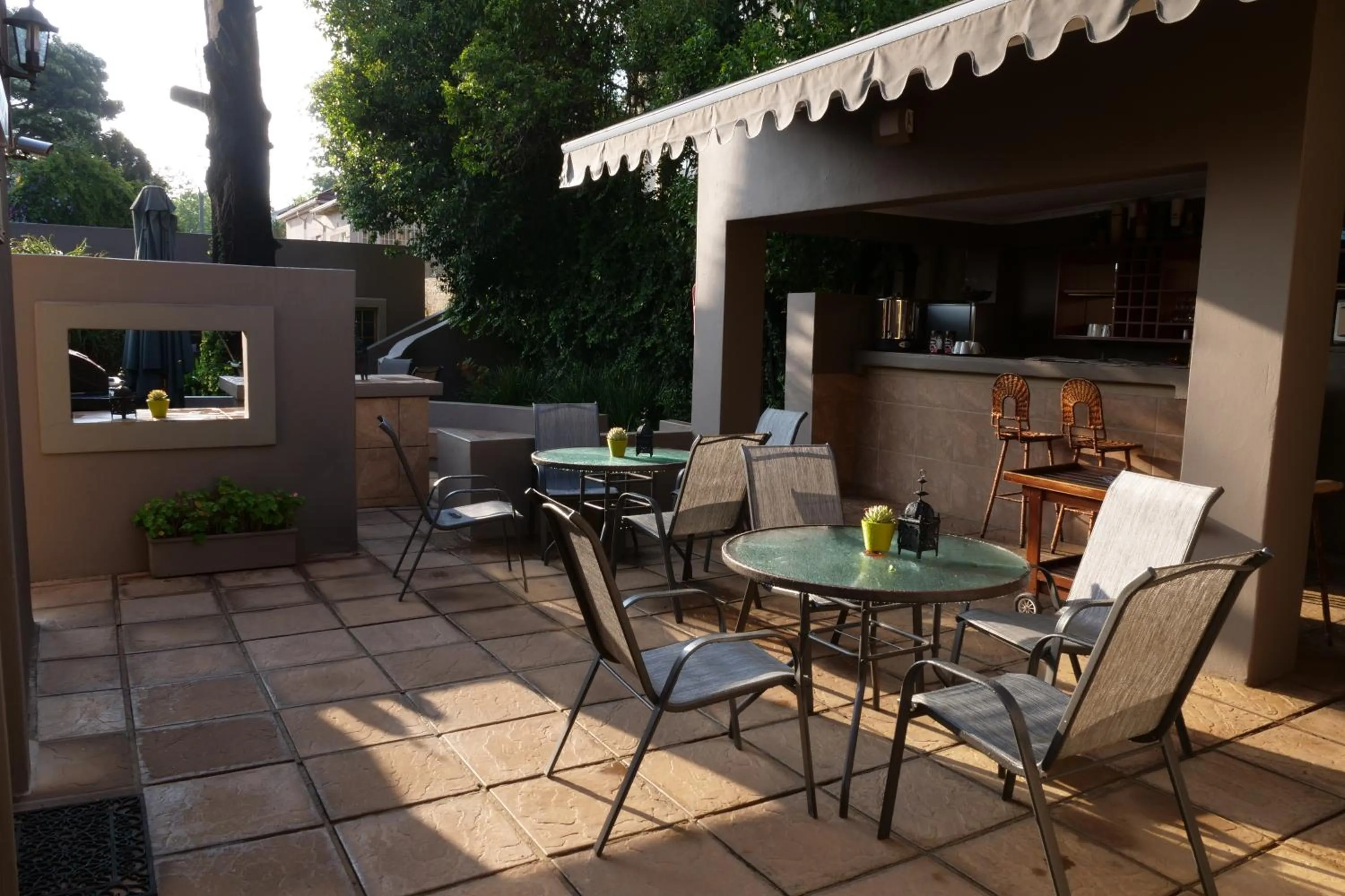 Patio in 7th Street Guesthouse