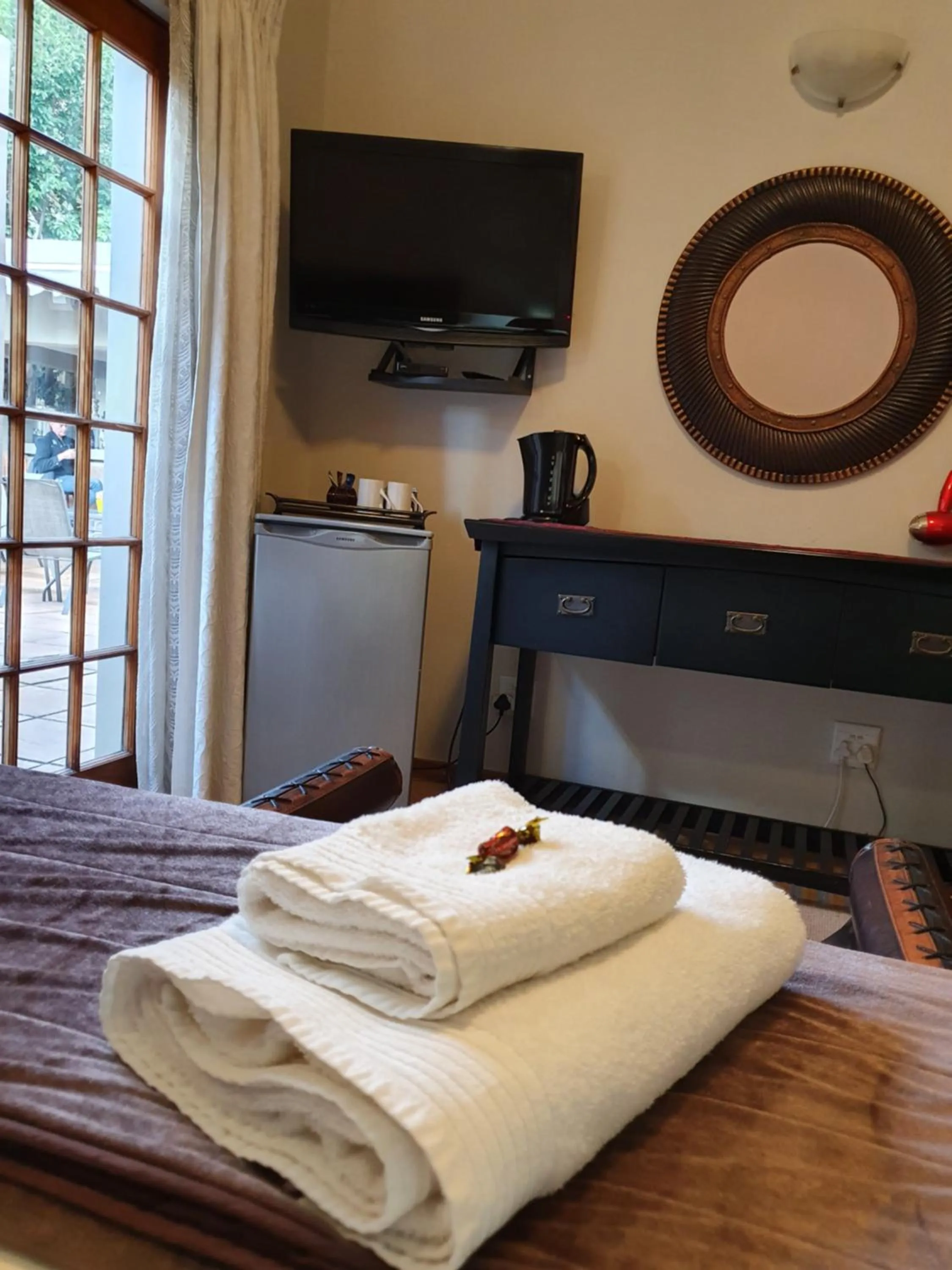 TV and multimedia, Bed in 7th Street Guesthouse