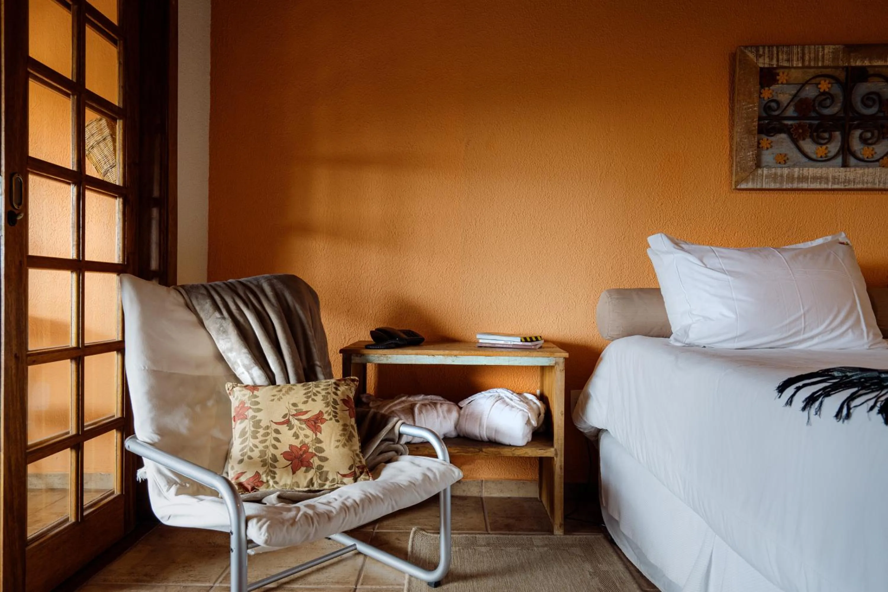 Bed in Pousada Ahavanoah