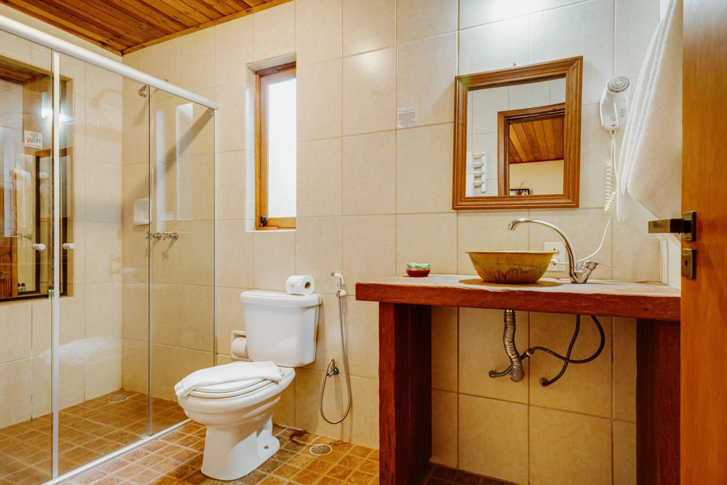 Bathroom in Pousada Ahavanoah