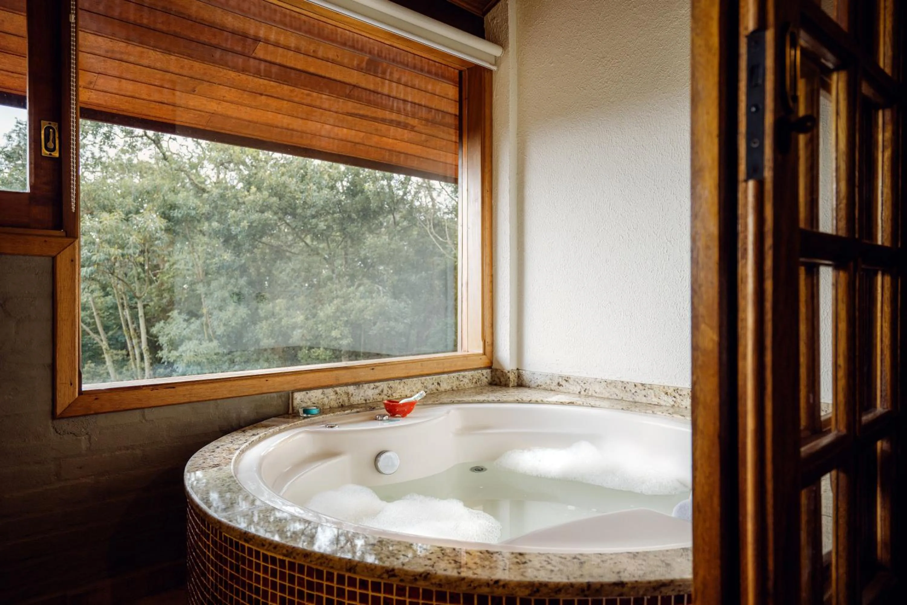 Hot Tub in Pousada Ahavanoah