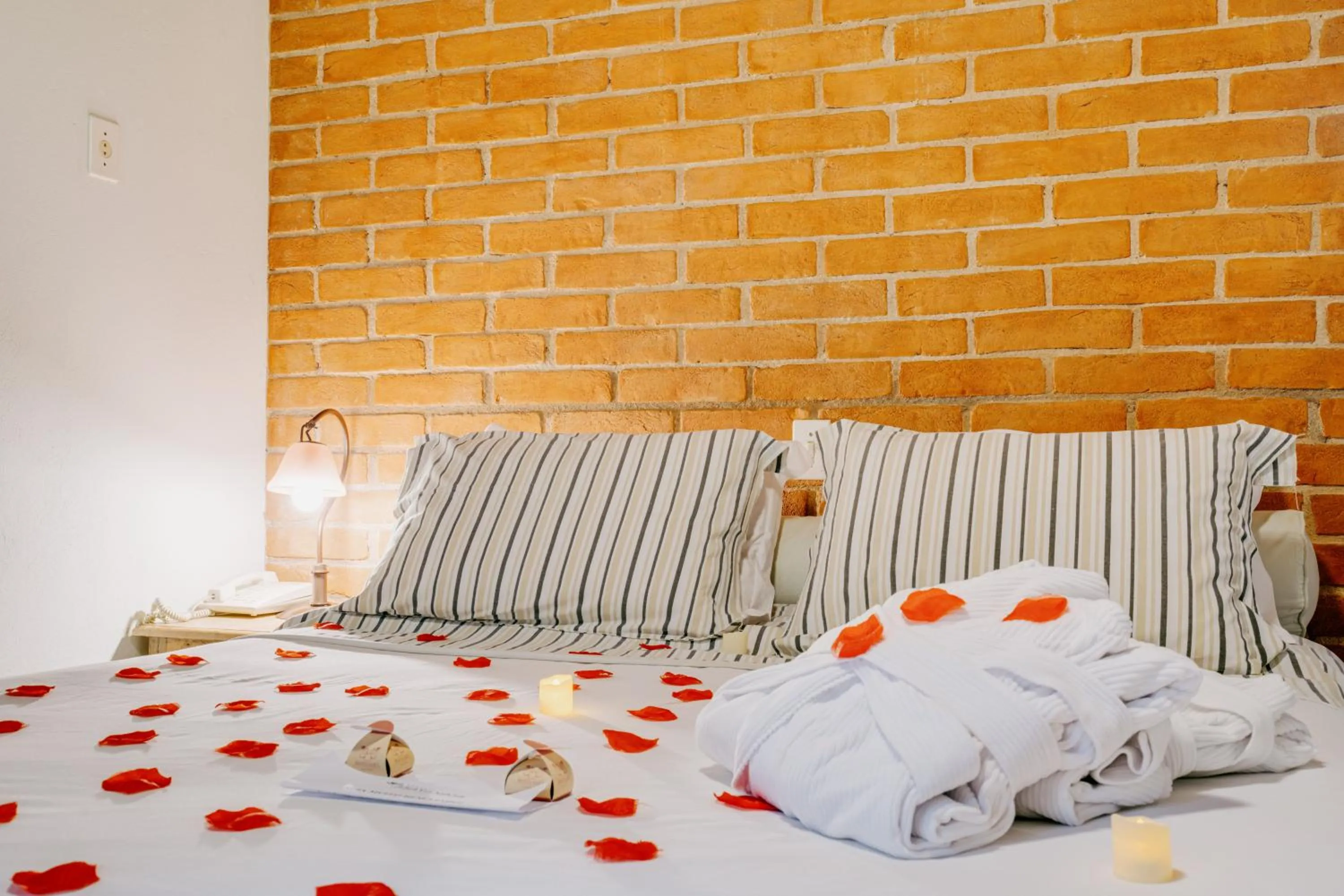 Bed in Pousada Ahavanoah