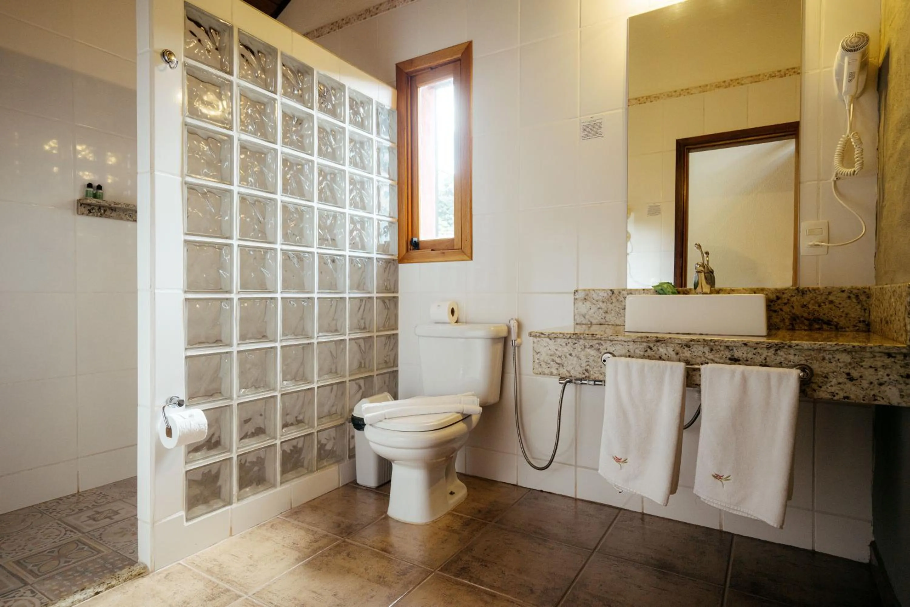 Bathroom in Pousada Ahavanoah