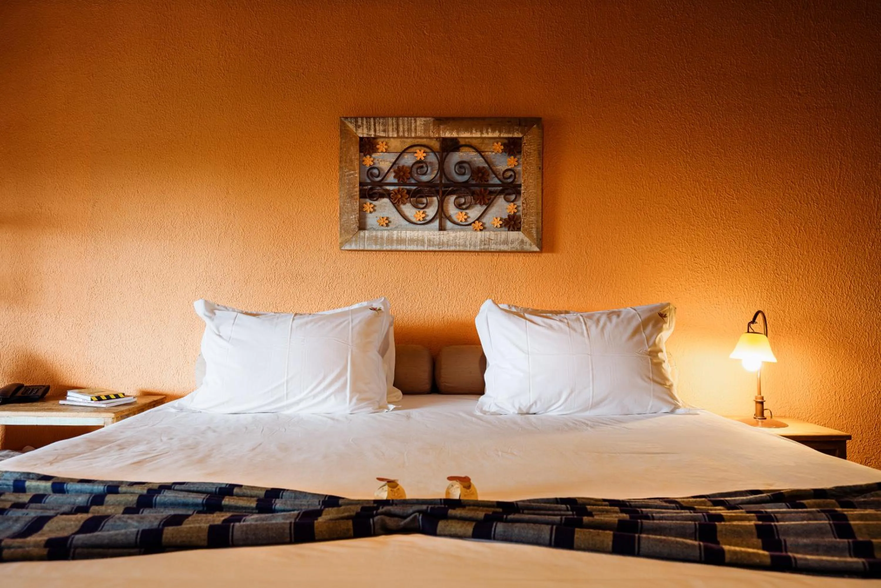 Bed in Pousada Ahavanoah