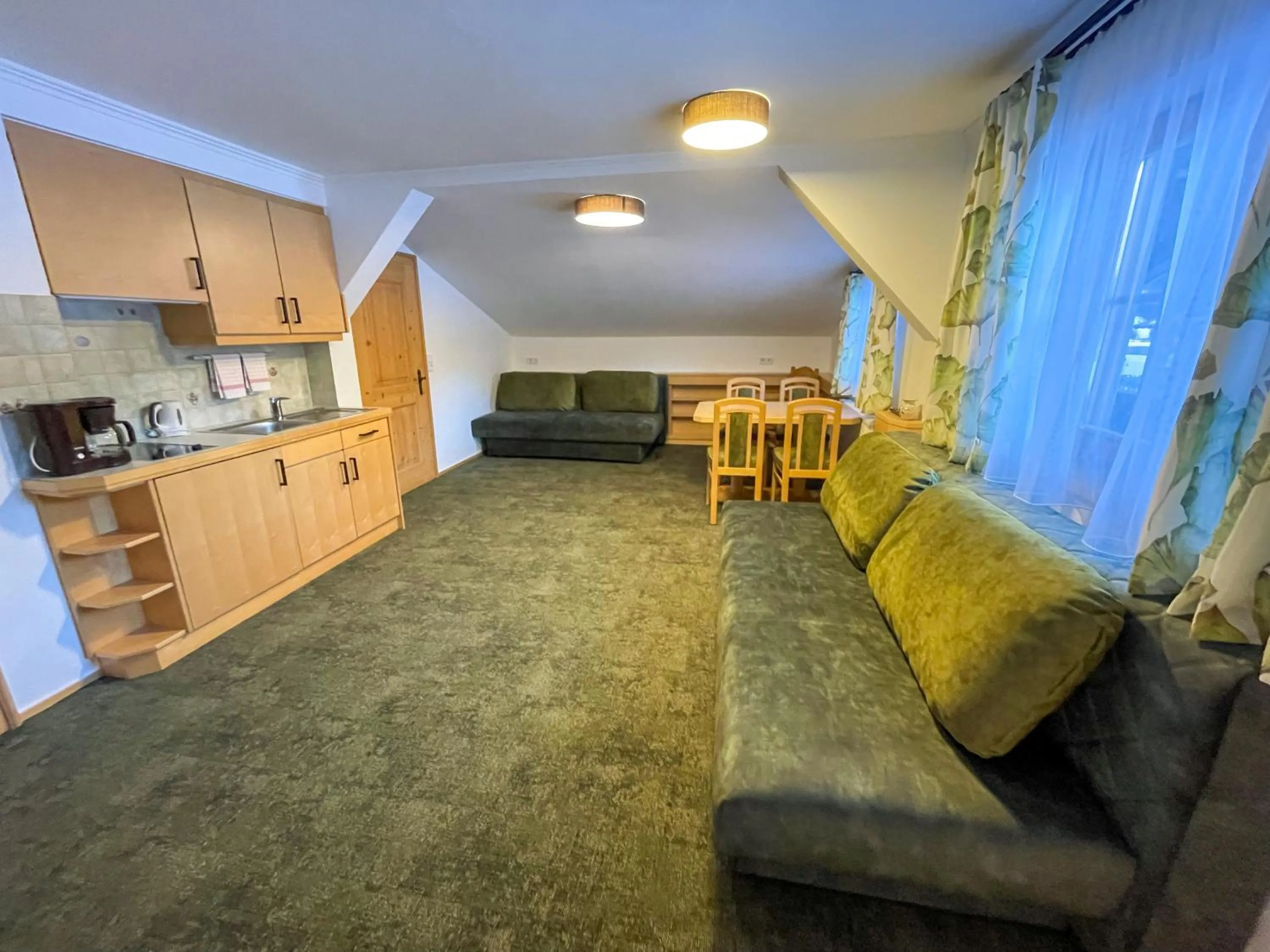 Kitchen or kitchenette in Hotel Gasthof Siggen