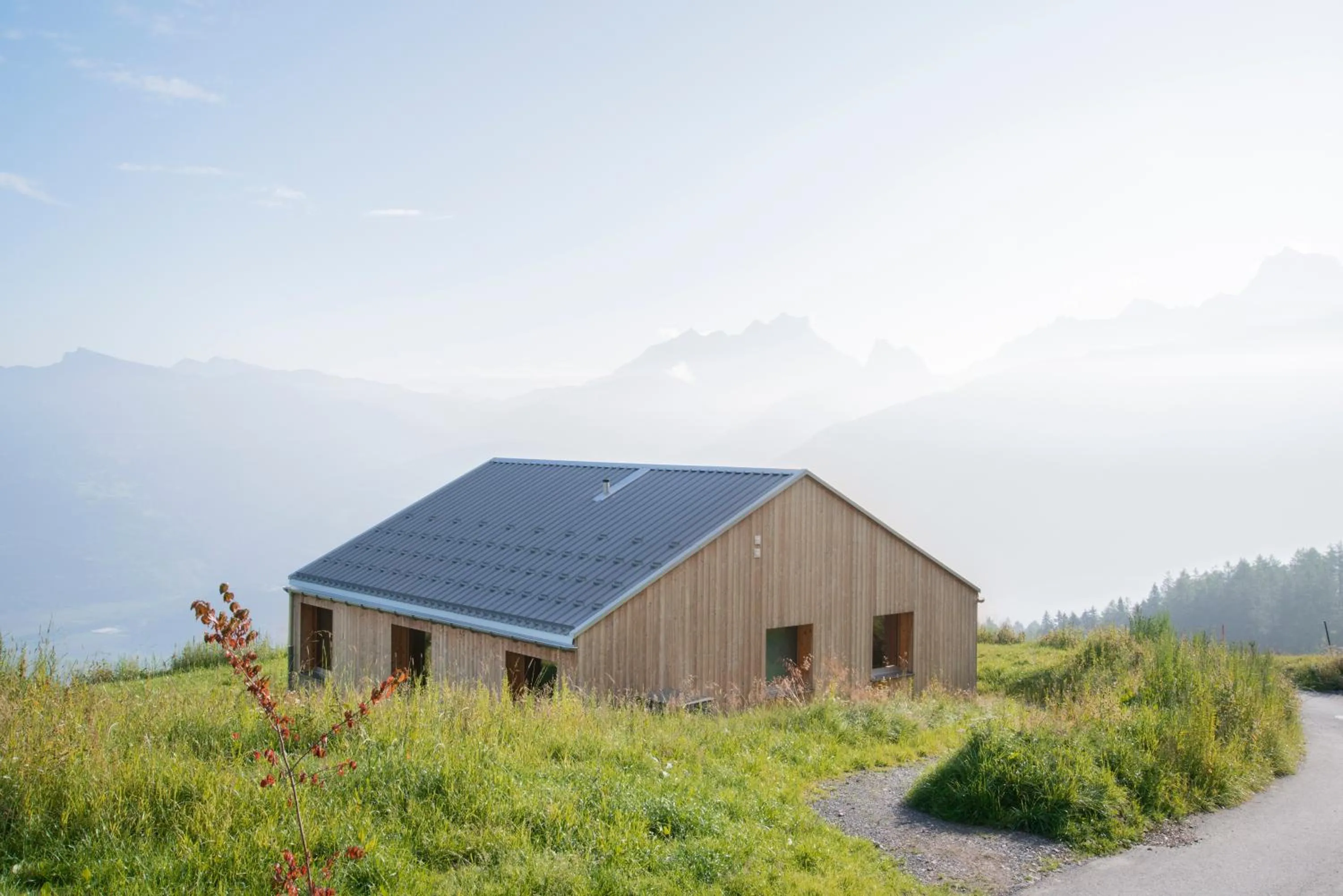 Property building in Whitepod Original