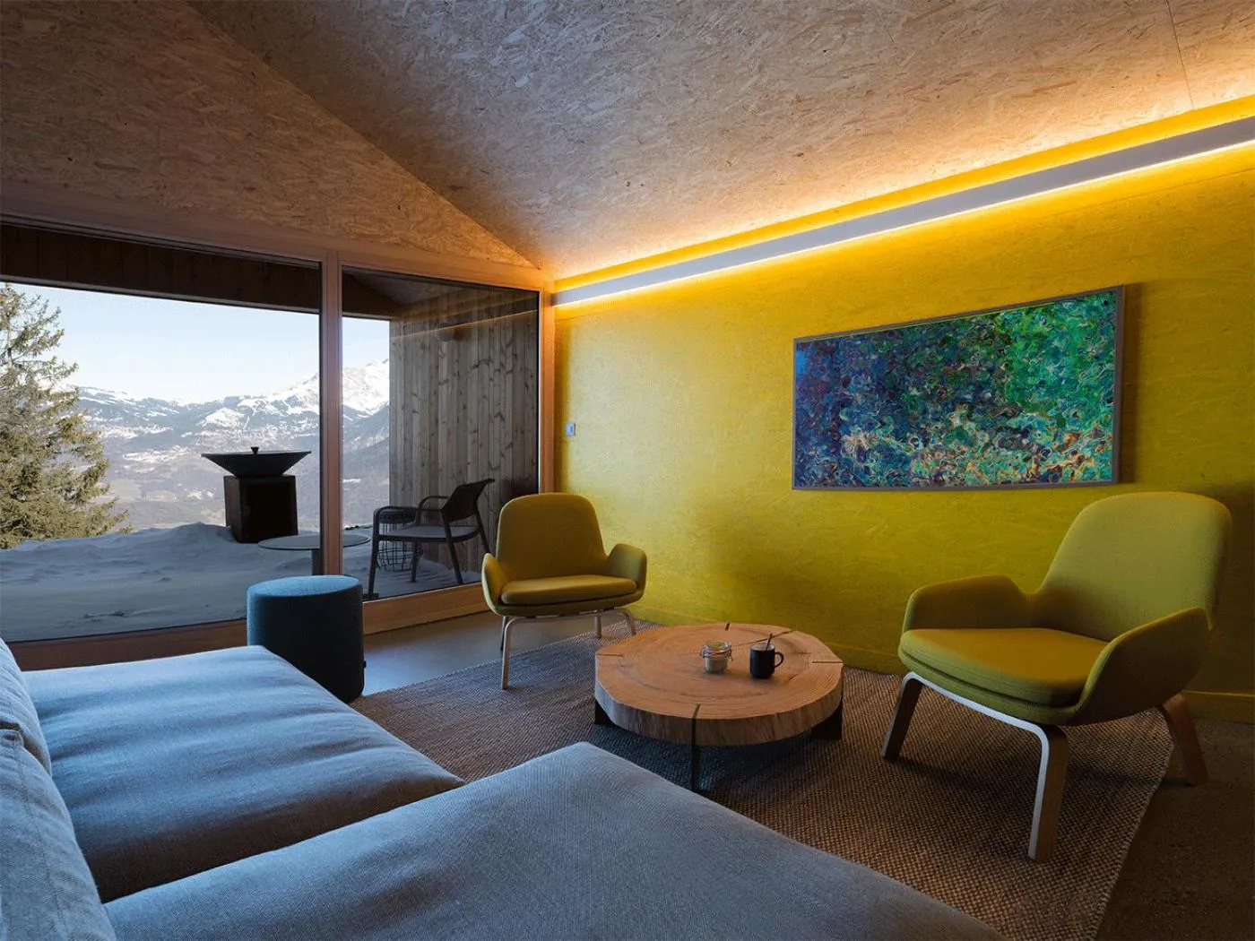 Property building in Whitepod Original