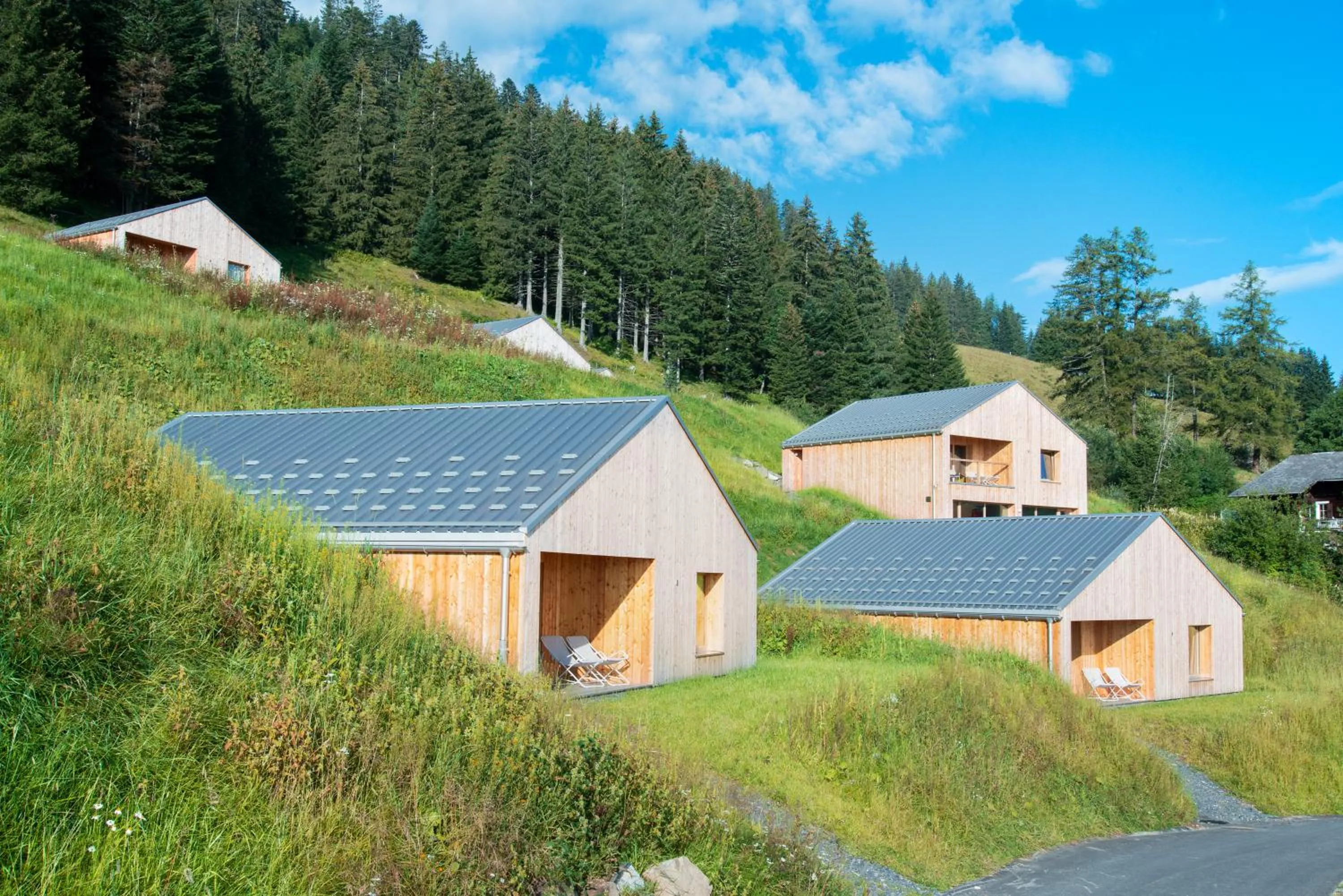 Property building in Whitepod Original