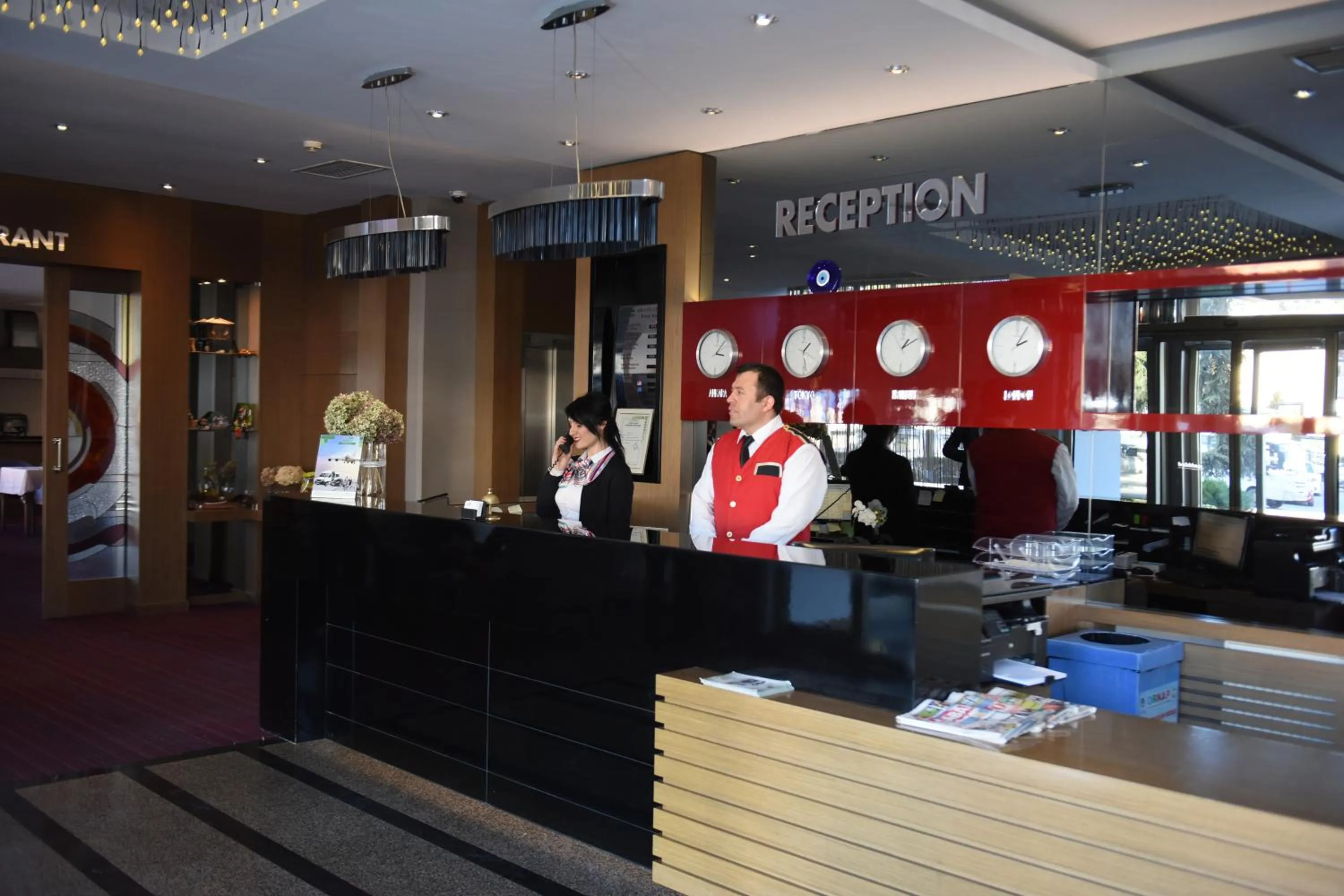 Lobby or reception in Baliktasi City Hotel & Spa