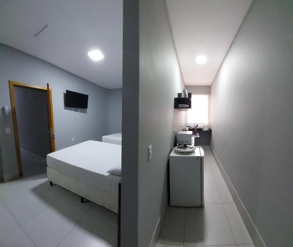 Kitchen or kitchenette, Bed in Vila Dumont no Centro de Foz