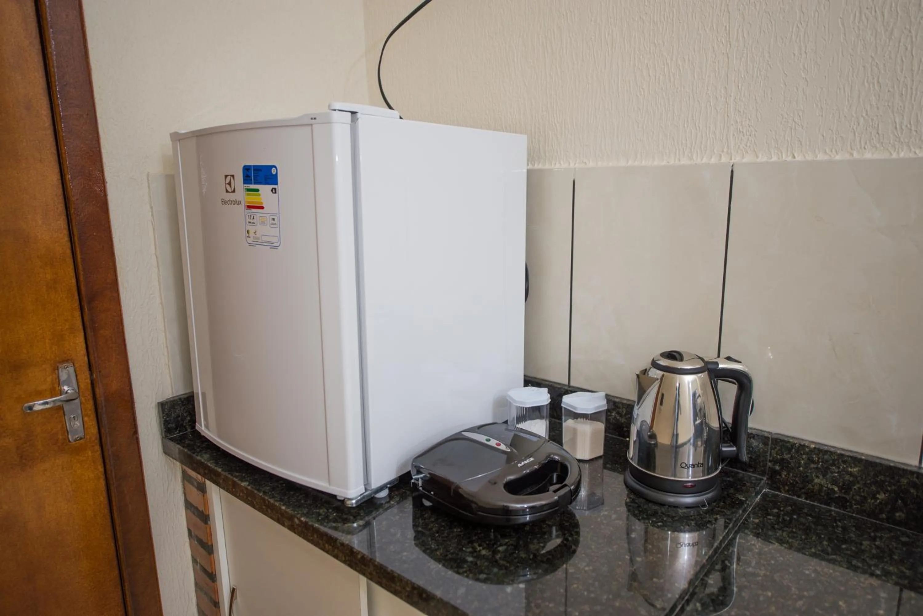 Coffee/tea facilities in Vila Dumont no Centro de Foz