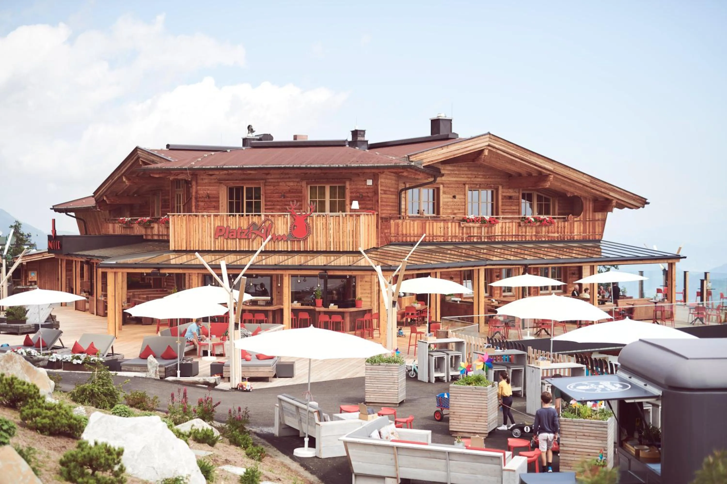 Property building in Berggasthof Platzlalm