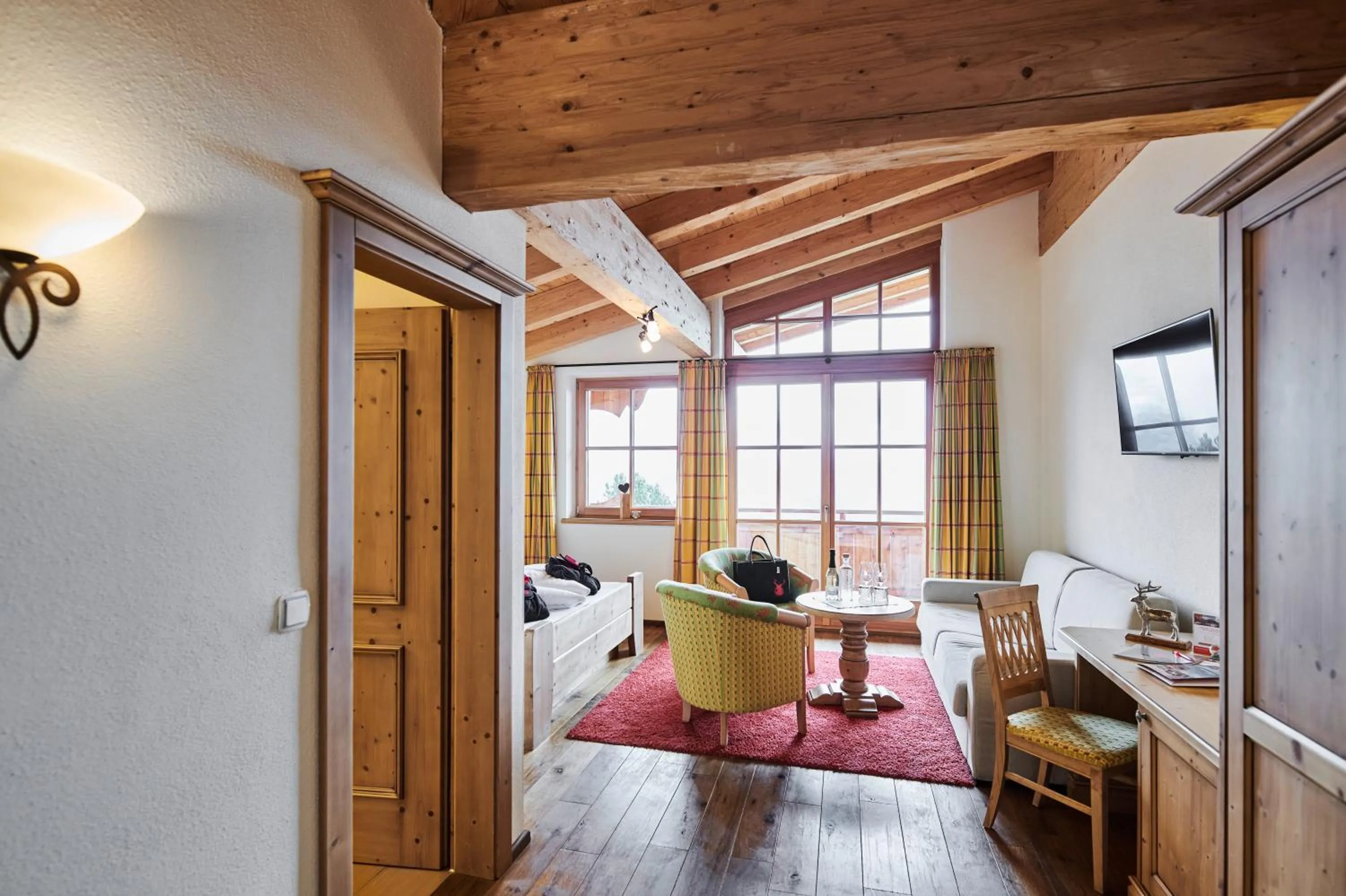 Bedroom in Berggasthof Platzlalm