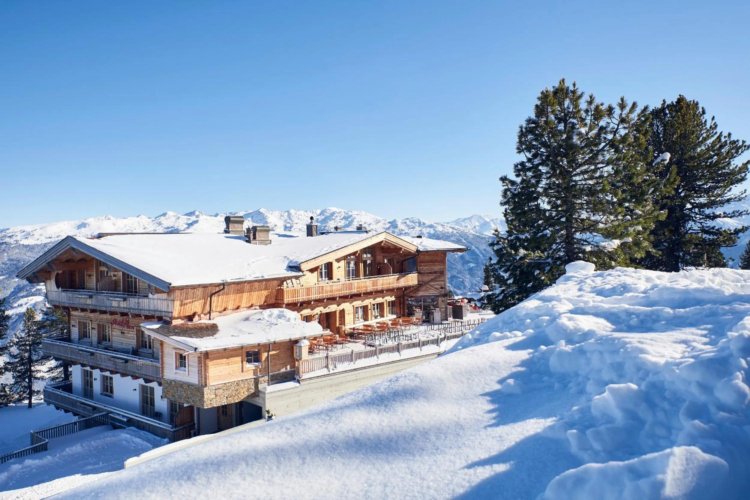 Facade/entrance in Berggasthof Platzlalm