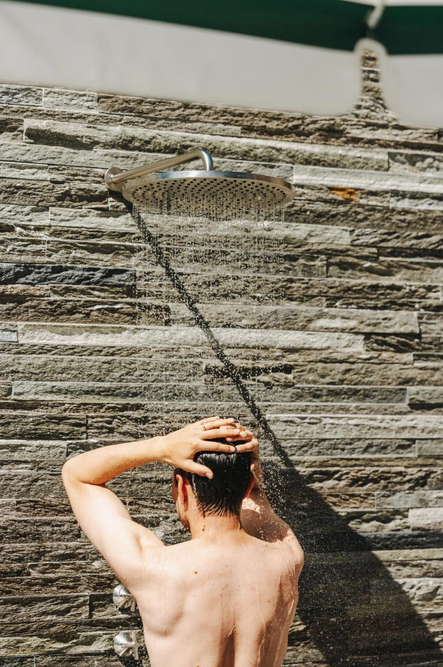 Pool view in Hotel Arlberg Lech