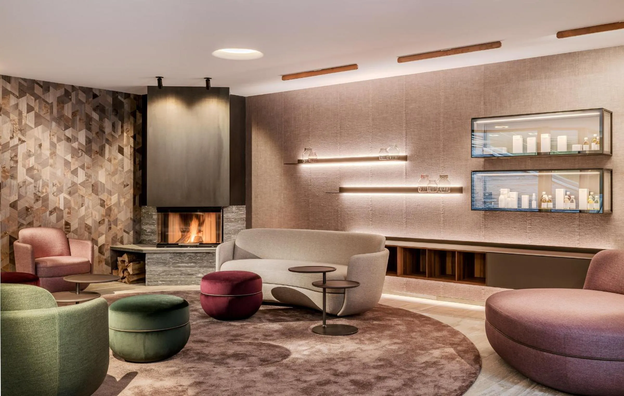 Living room in Hotel Arlberg Lech