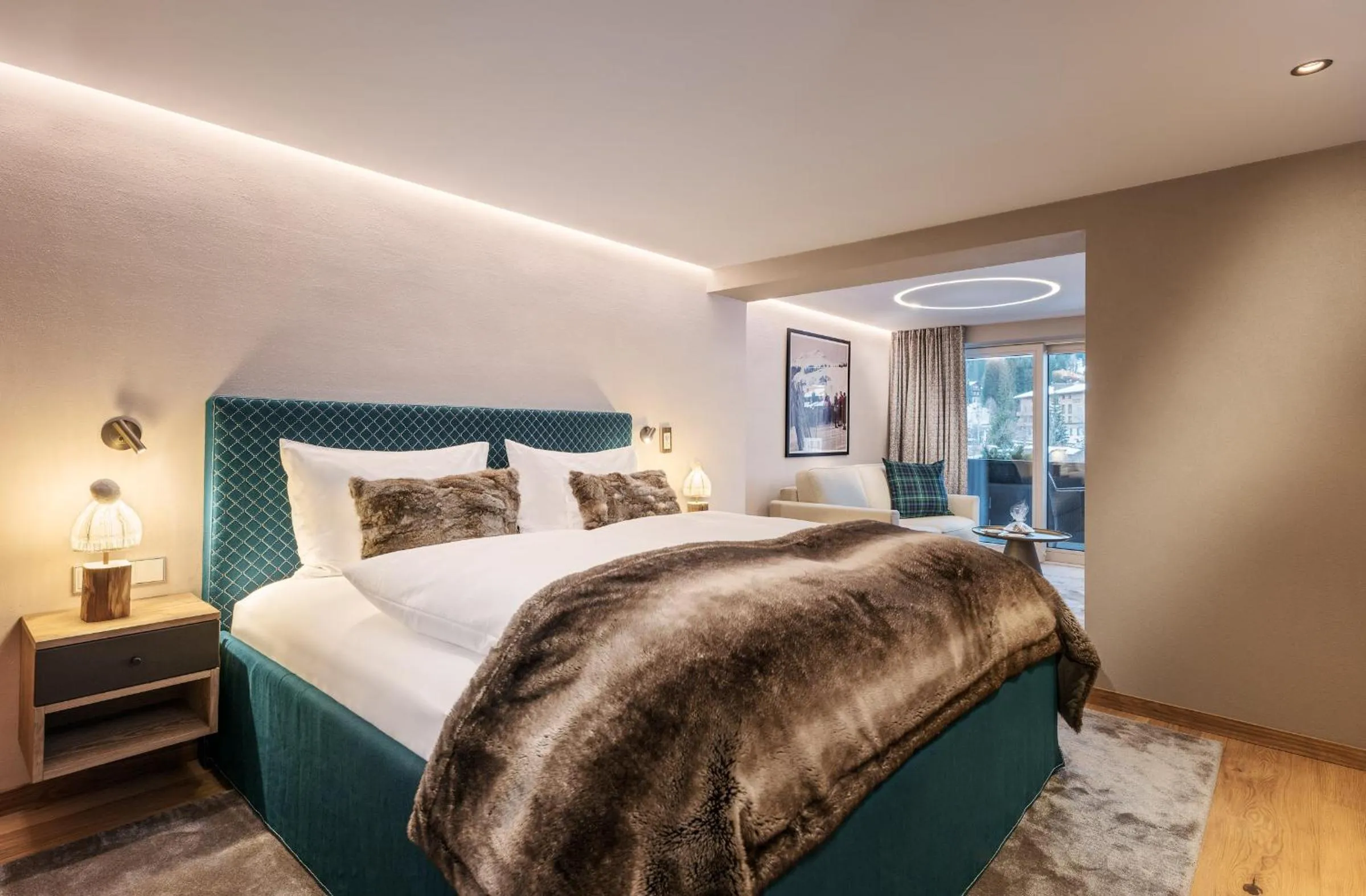 Bed in Hotel Arlberg Lech