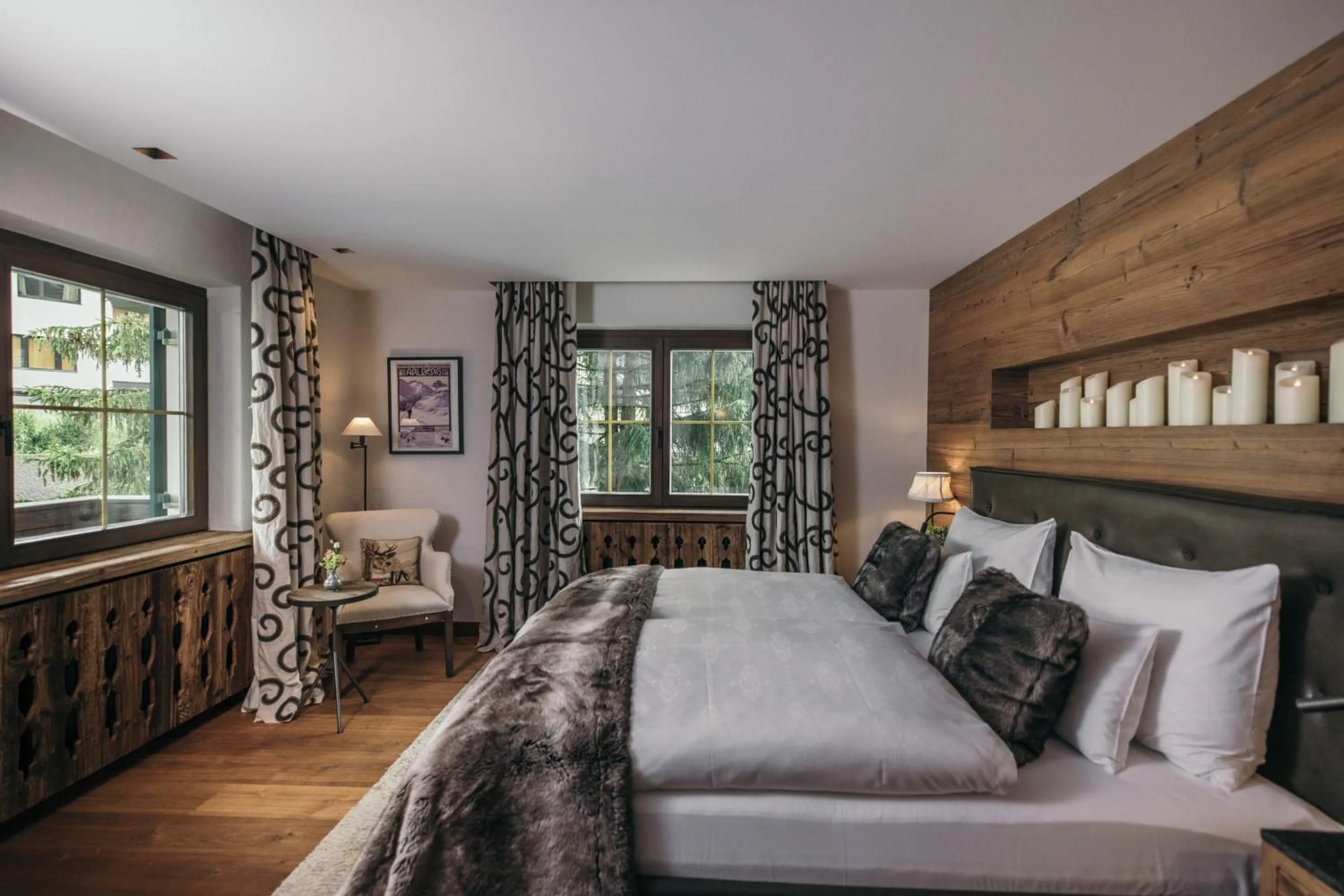 Bed in Hotel Arlberg Lech