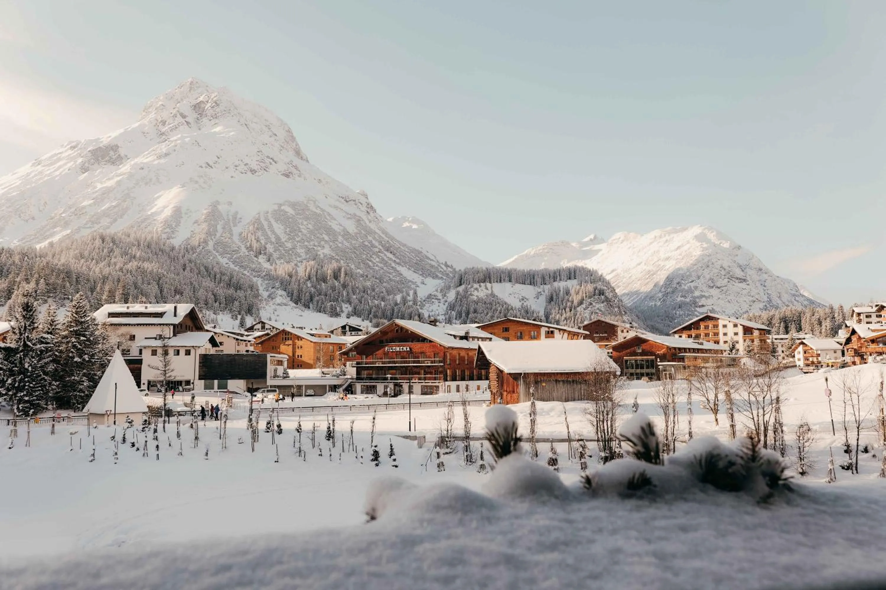 View (from property/room) in Hotel Arlberg Lech