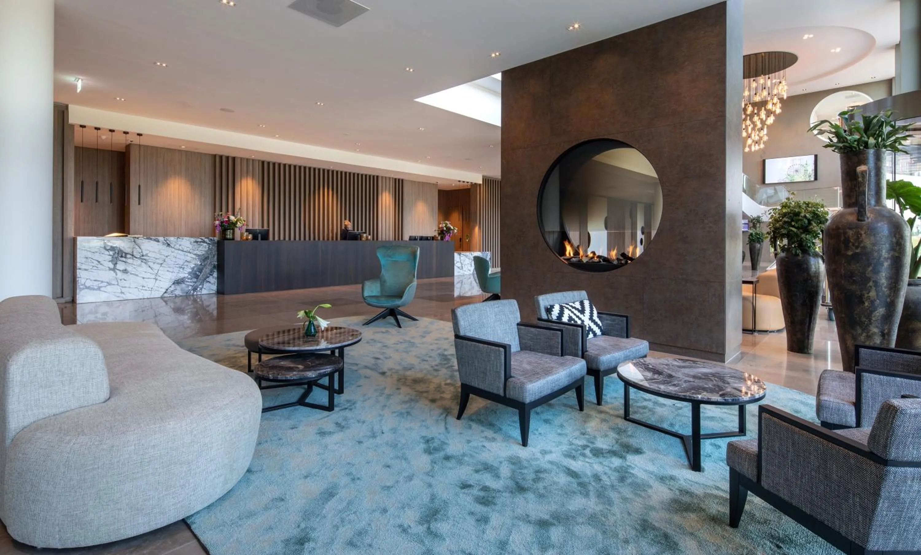 Lobby or reception in Van der Valk Hotel Tilburg