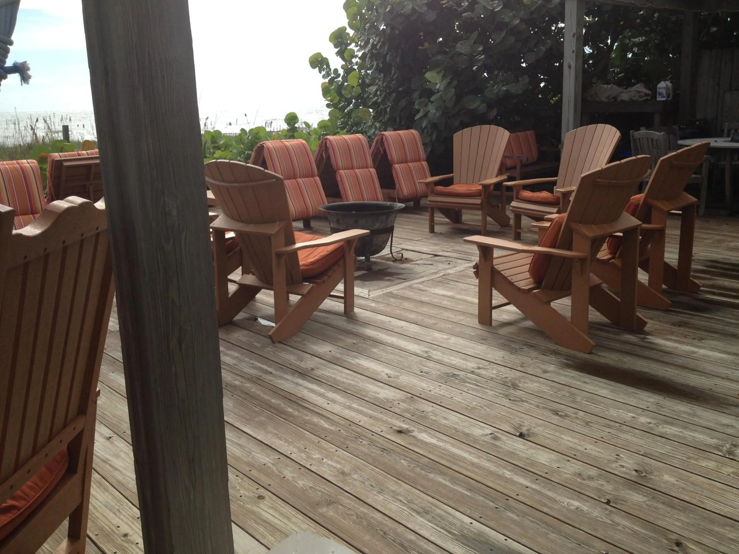 Patio in Beach Place Guesthouses
