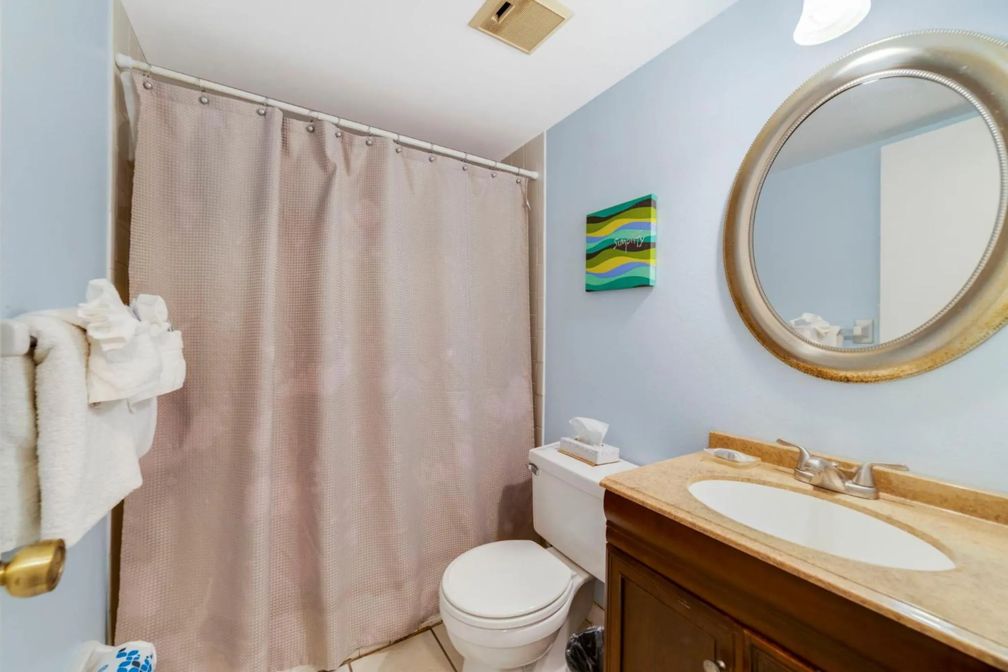 Bathroom in Beach Place Guesthouses