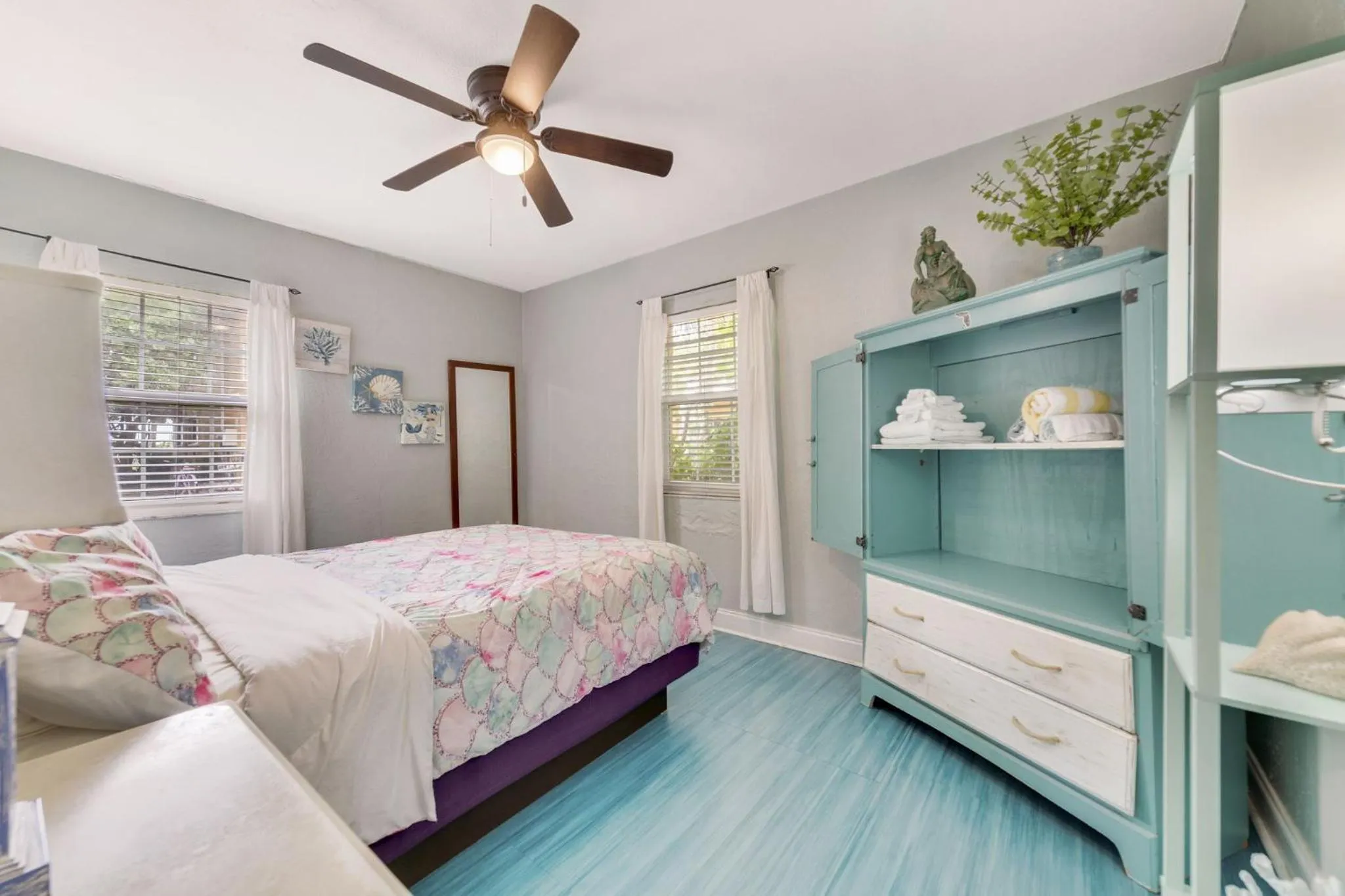 Bedroom, Bed in Beach Place Guesthouses