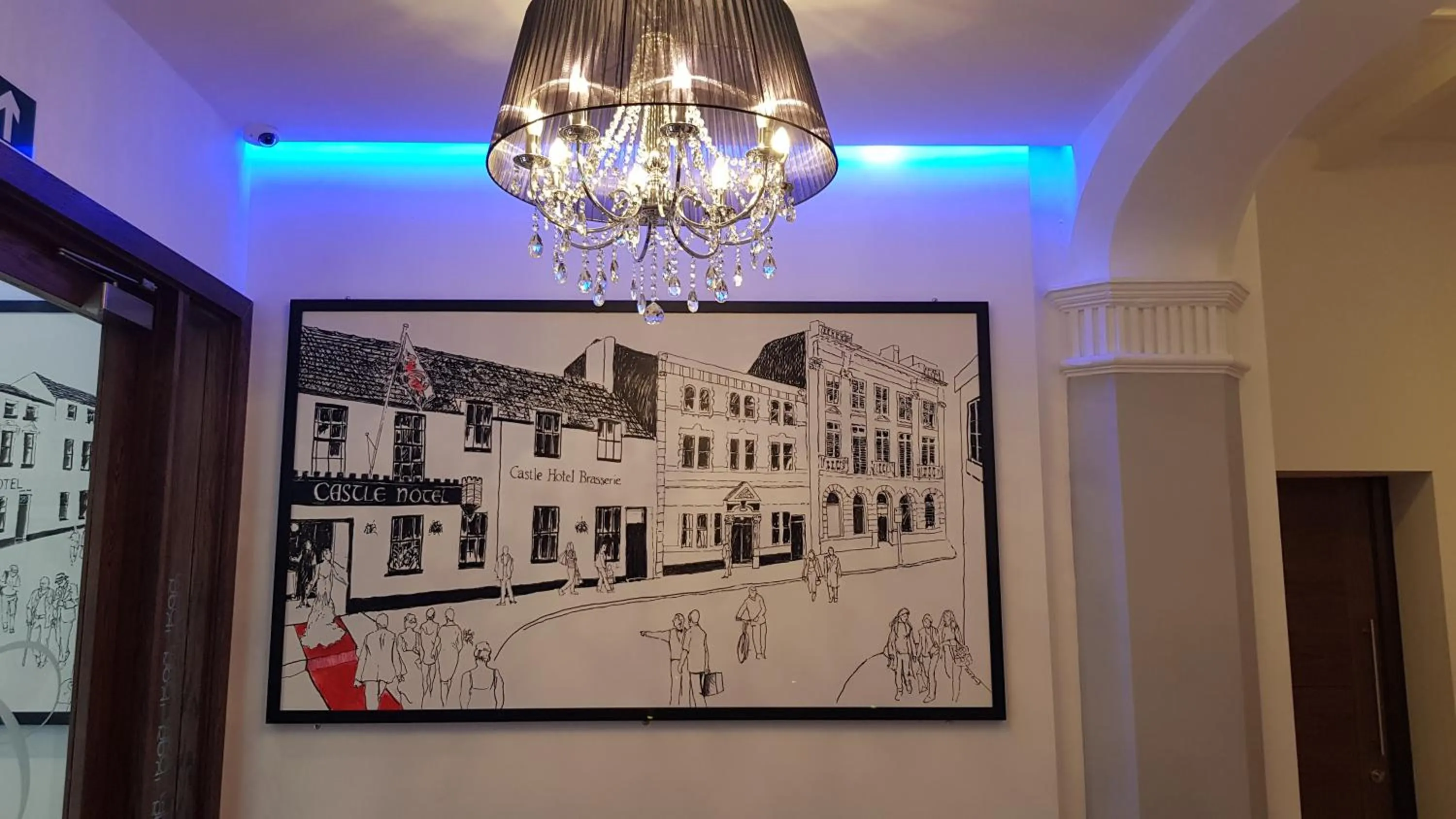 Lounge or bar in The Castle Hotel Neath