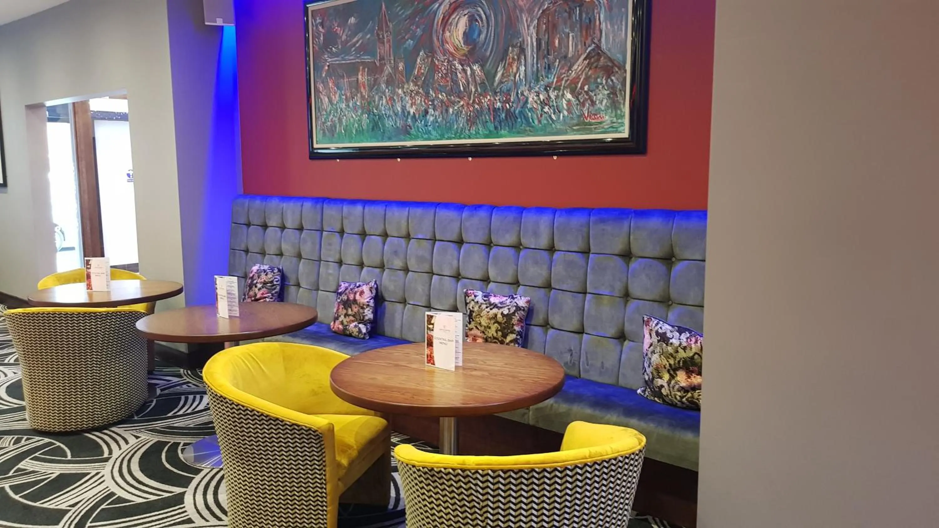 Lounge or bar in The Castle Hotel Neath