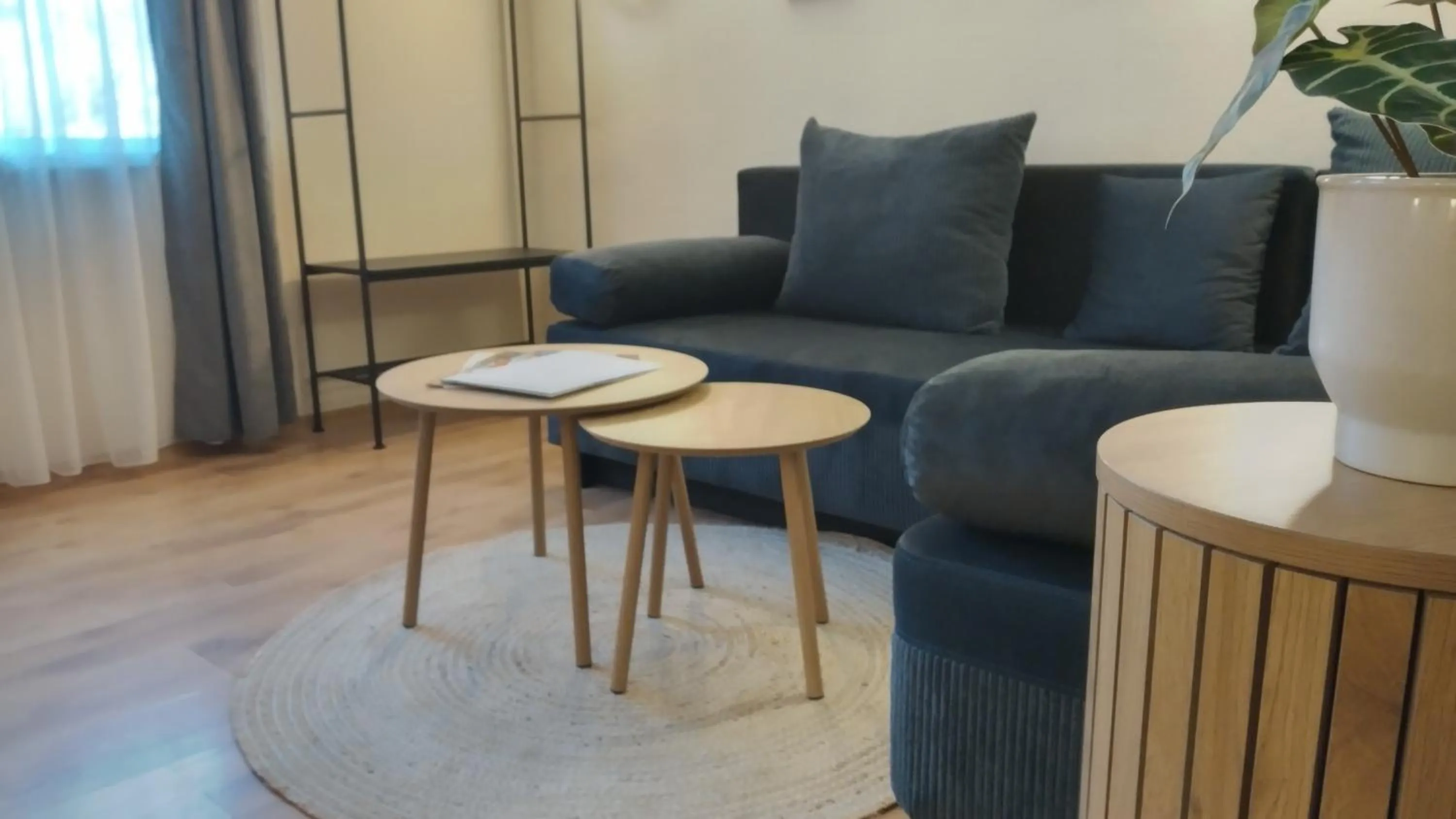 Seating area in Victoria Family Hotel