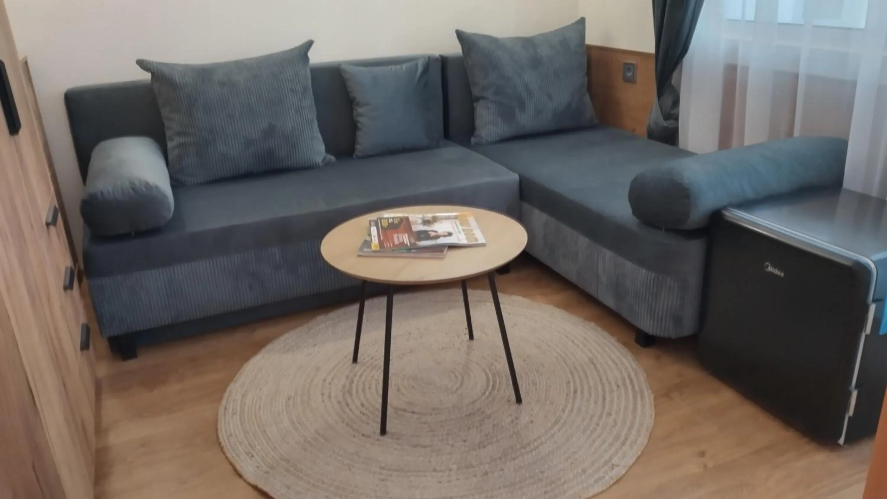 Seating area in Victoria Family Hotel