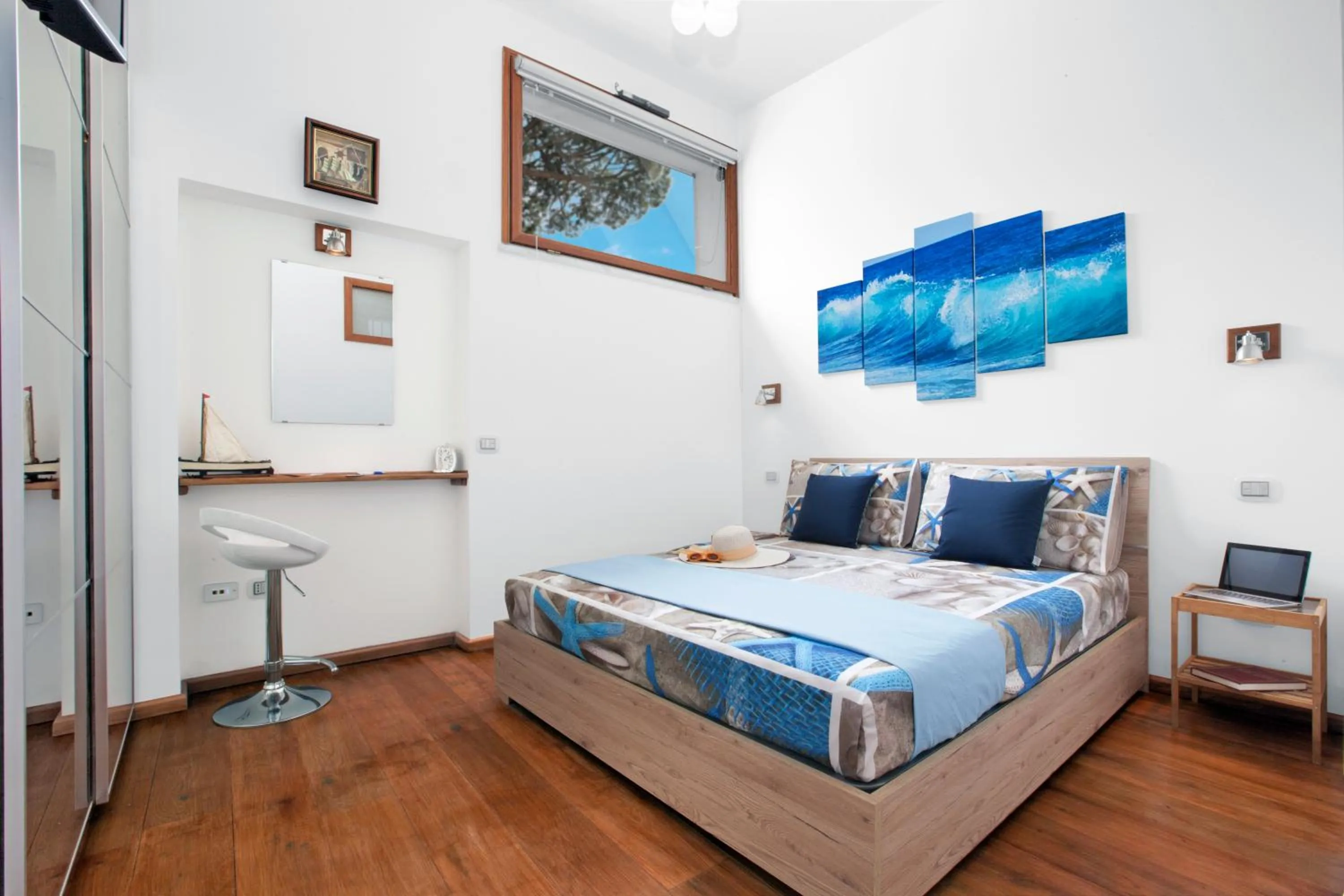 Bedroom, Bed in La Terrazza 38