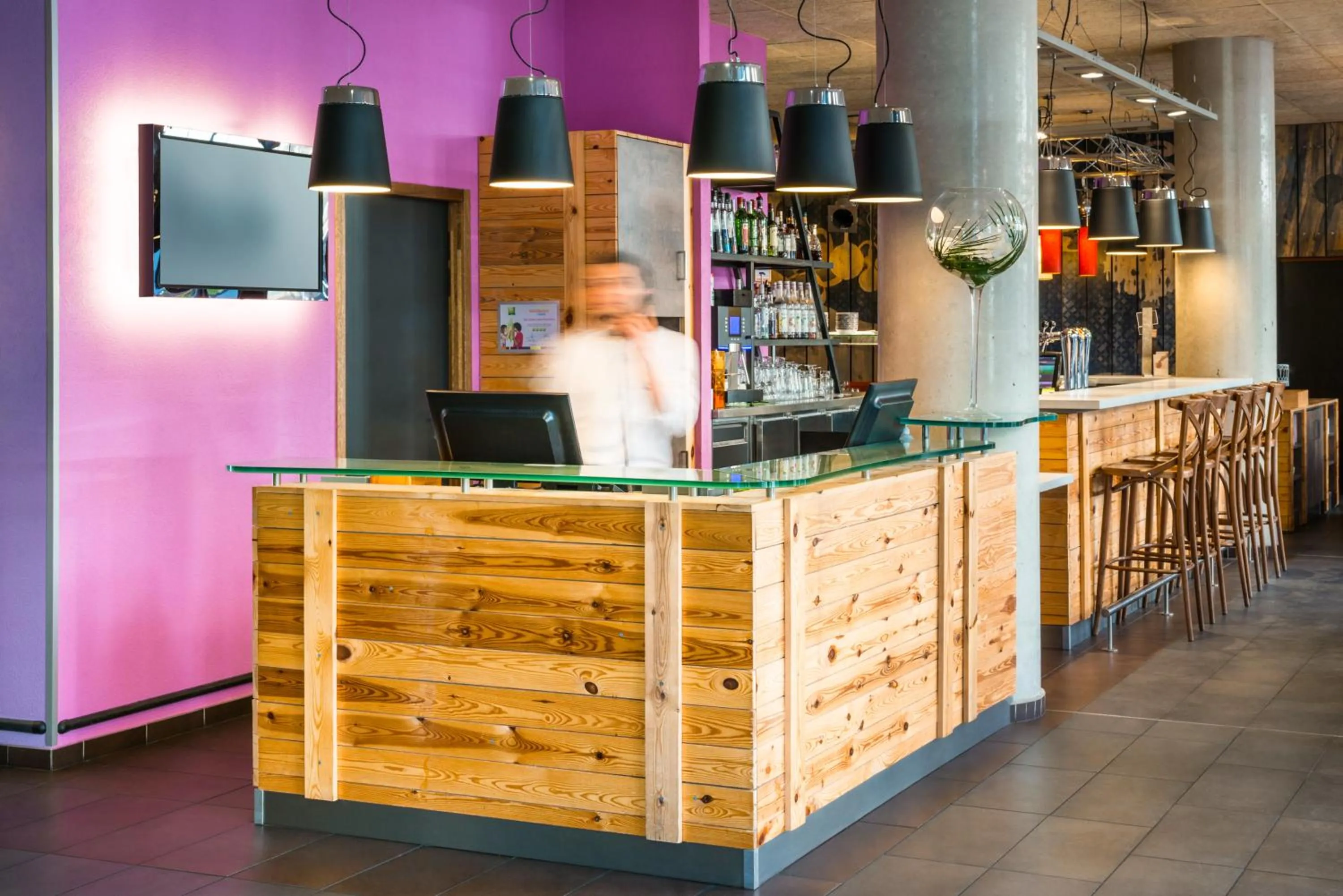 Lobby or reception in Ibis Styles Lyon Centre - Gare Part Dieu
