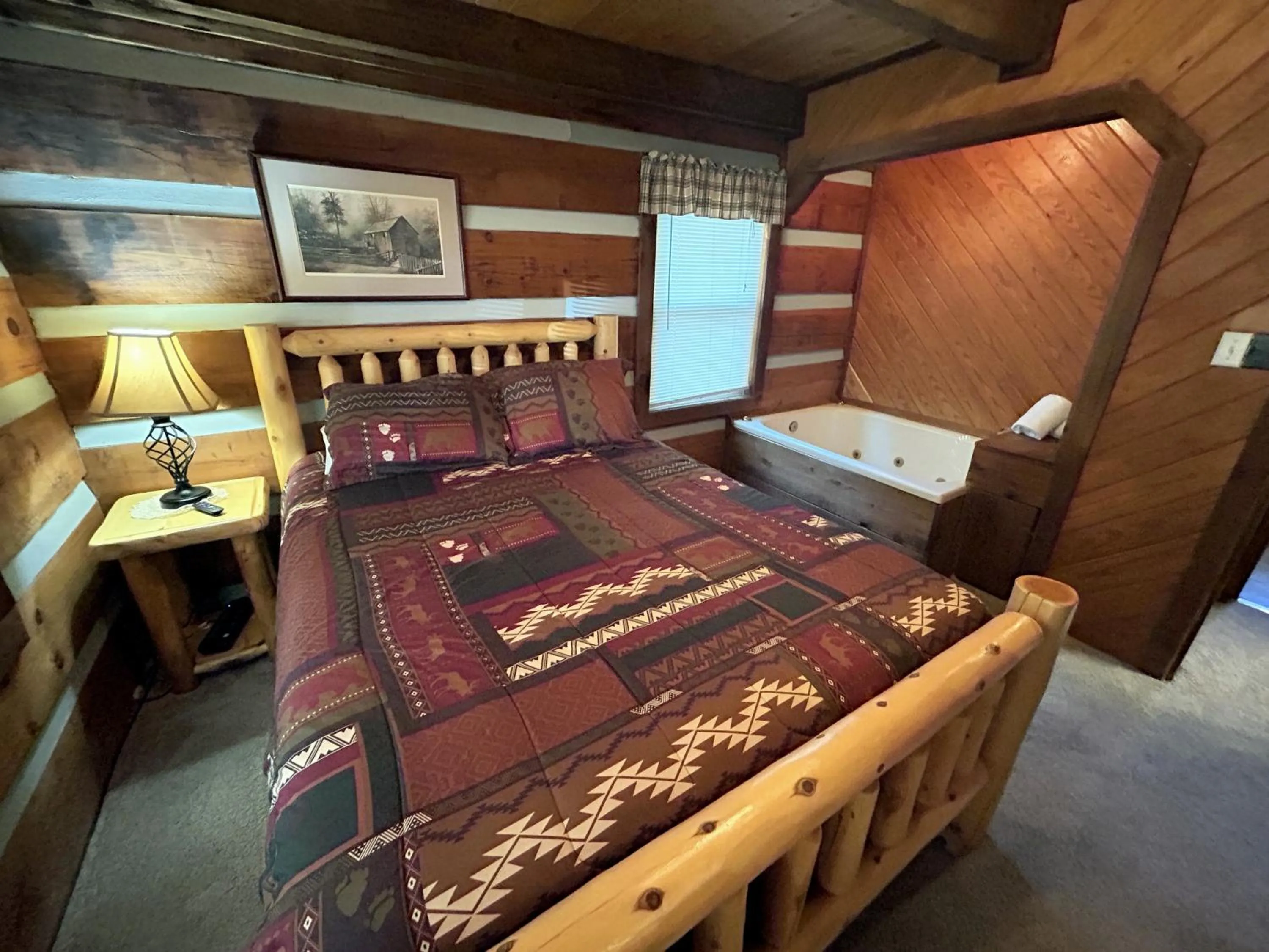 Bed in Emerald Woods