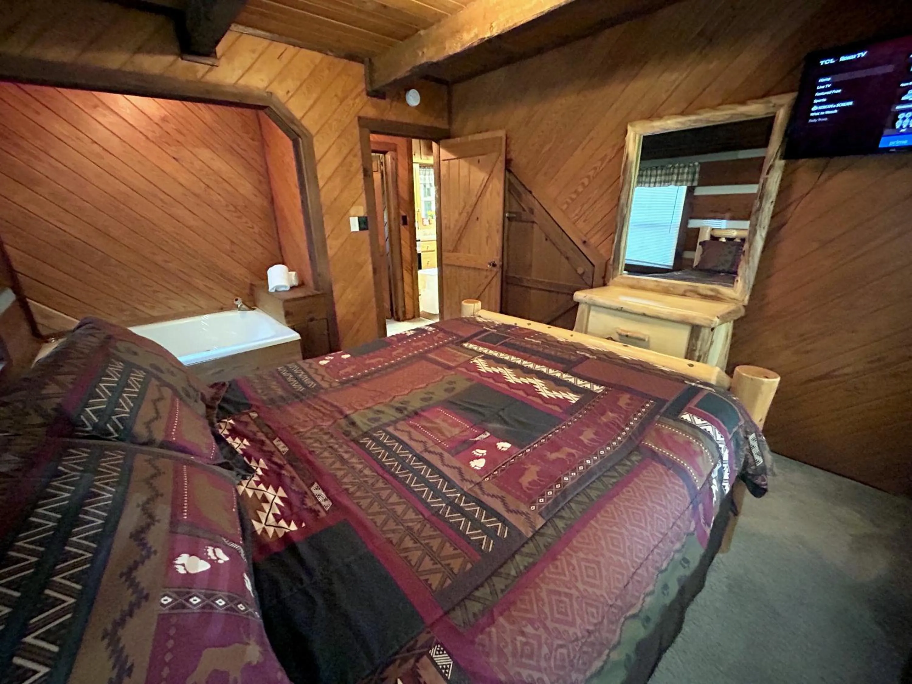 Bed in Emerald Woods