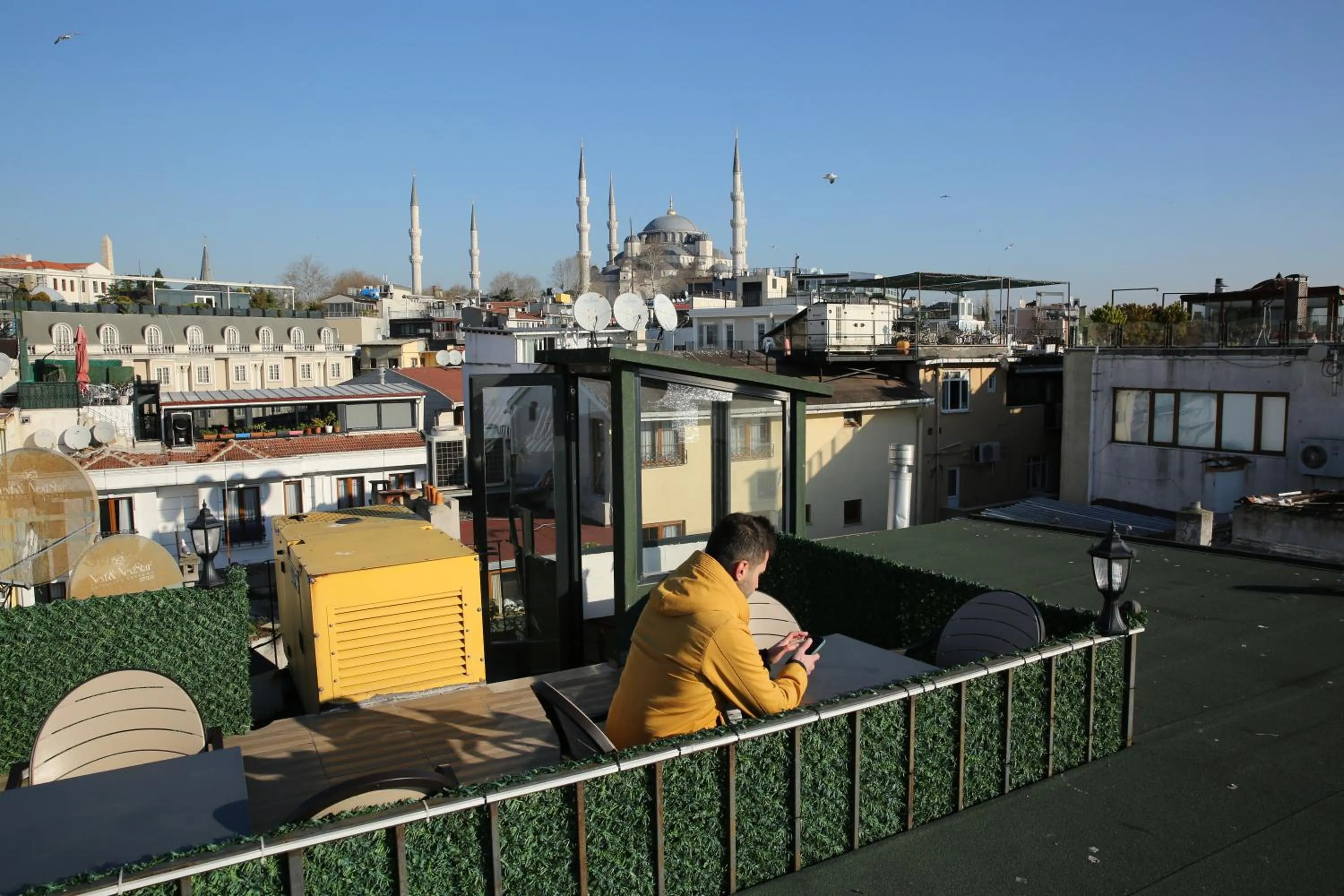 Balcony/Terrace in Maritime Hotel Istanbul