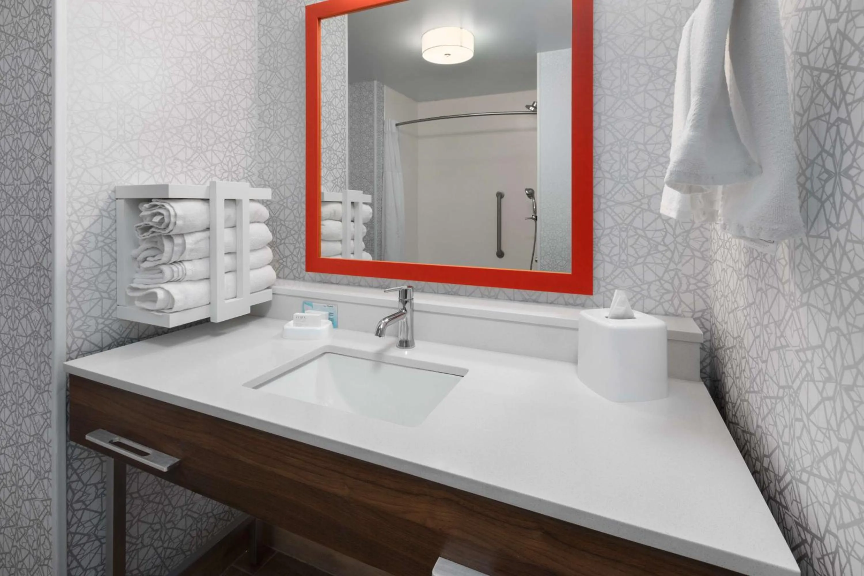 Bathroom in Hampton Inn & Suites Saginaw