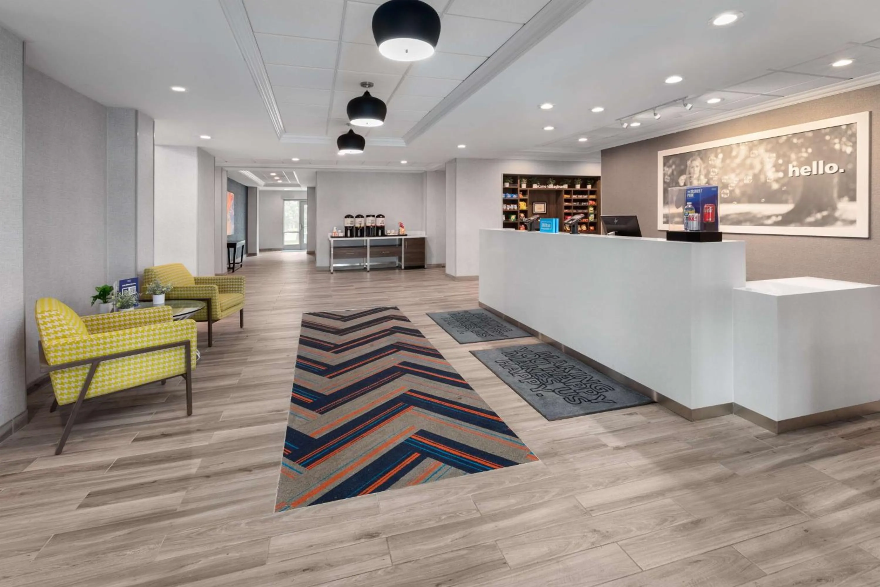 Lobby or reception in Hampton Inn & Suites Saginaw