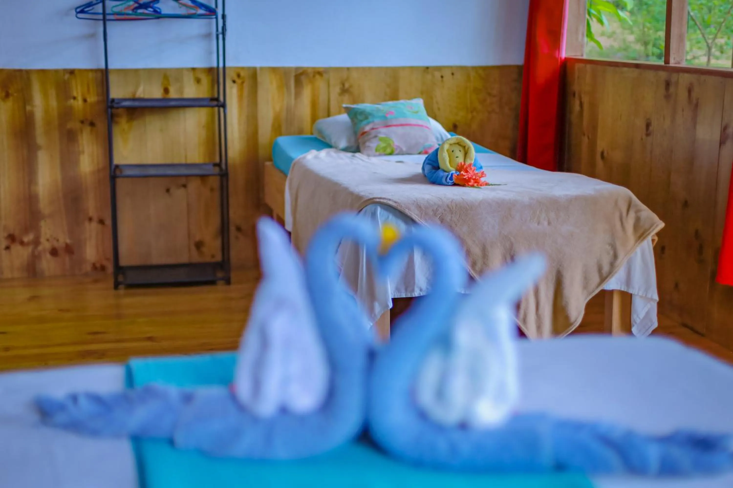 Bed in The Sunset Tucano Lodge