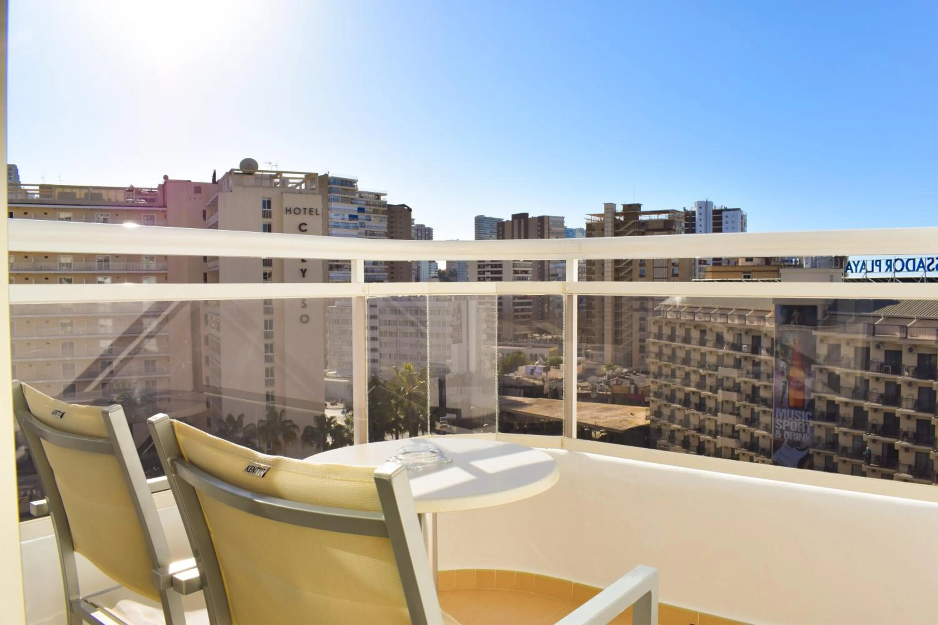 Balcony/Terrace in Riviera Beachotel - Adults Recommended