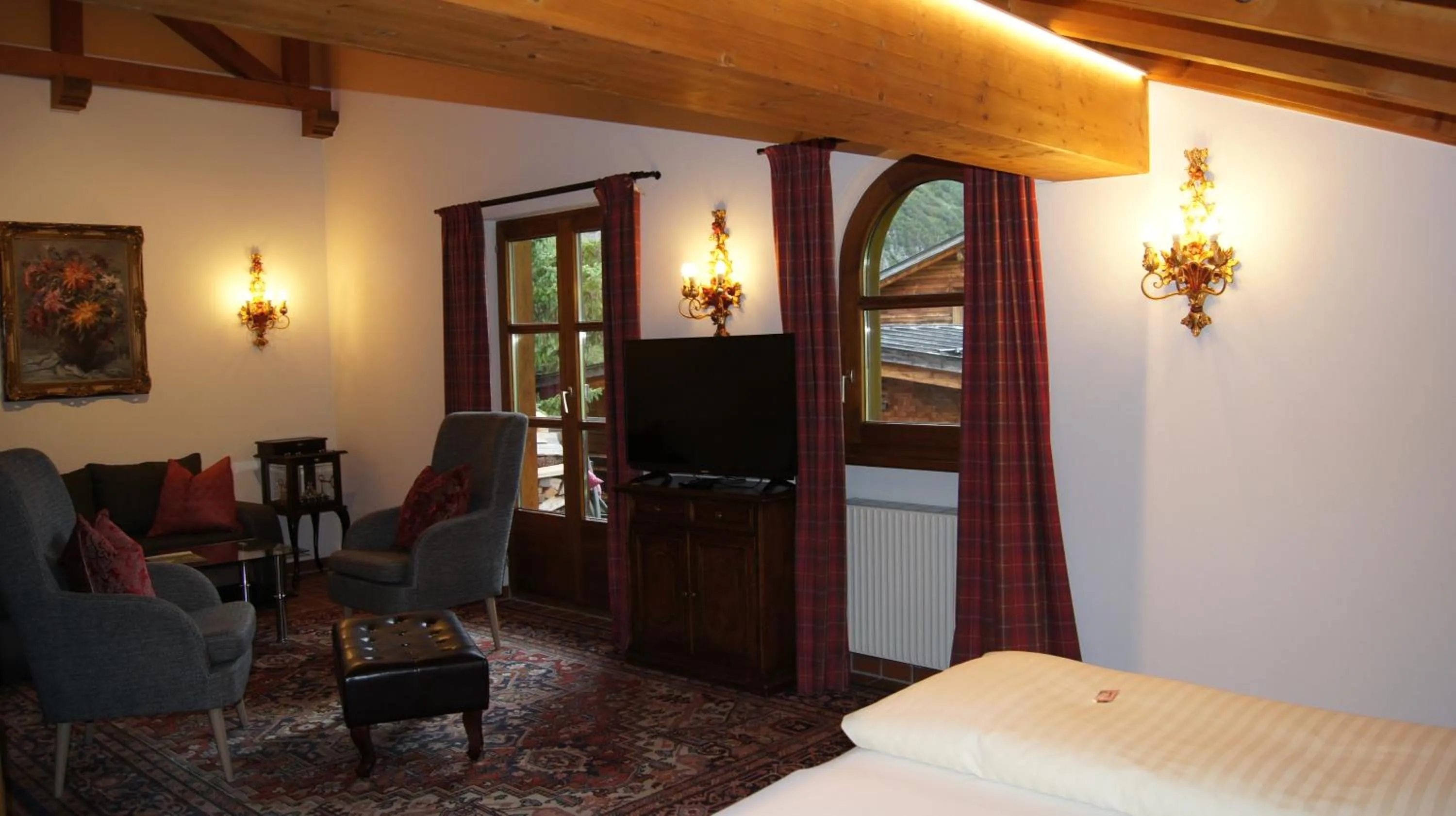 Bed in Hotel Hartenfels