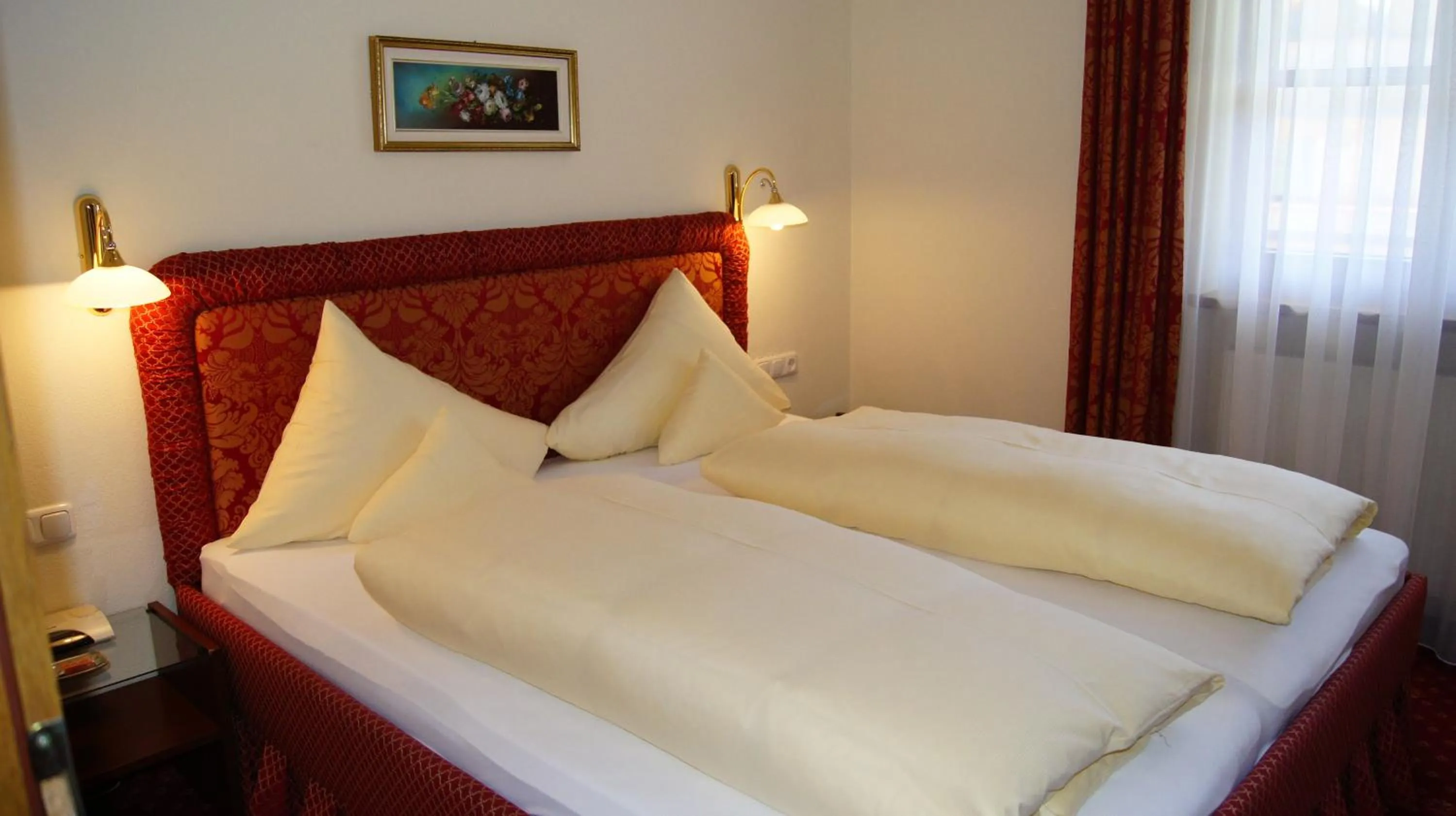 Bed in Hotel Hartenfels