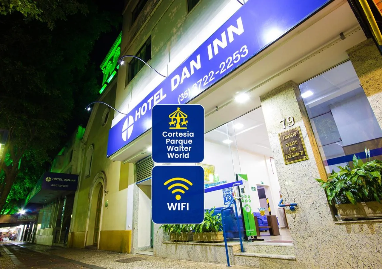 Hotel Dan Inn Poços de Caldas - A melhor localização do Centro by Nacional Inn