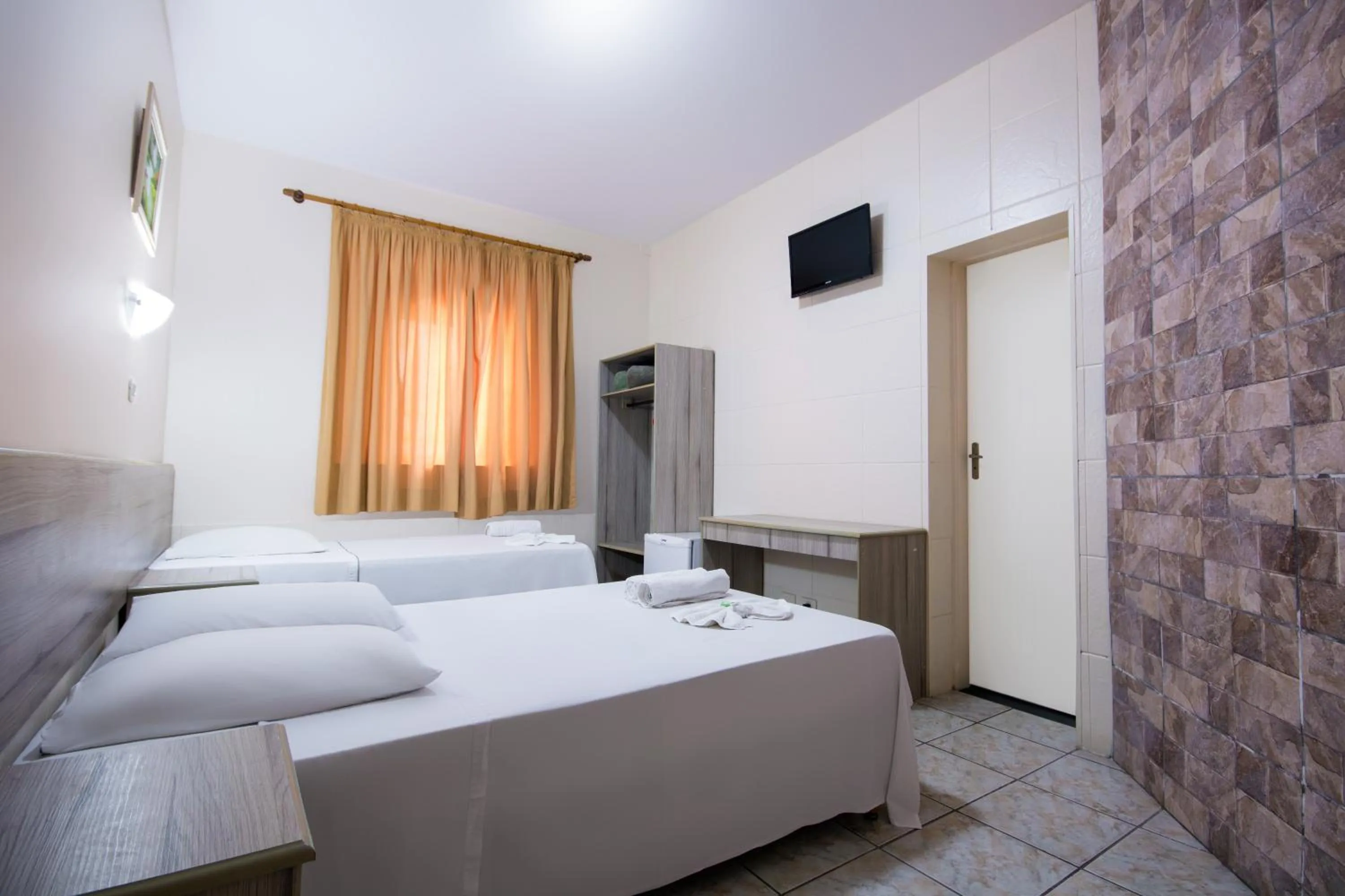 Bed in Hotel Dan Inn Poços de Caldas - A melhor localização do Centro by Nacional Inn