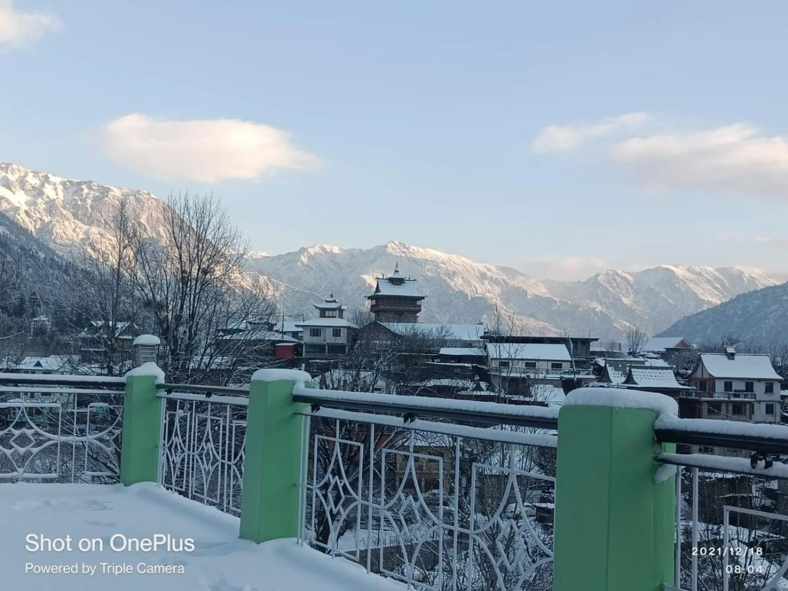 Winter in Hotel Kalpa Deshang